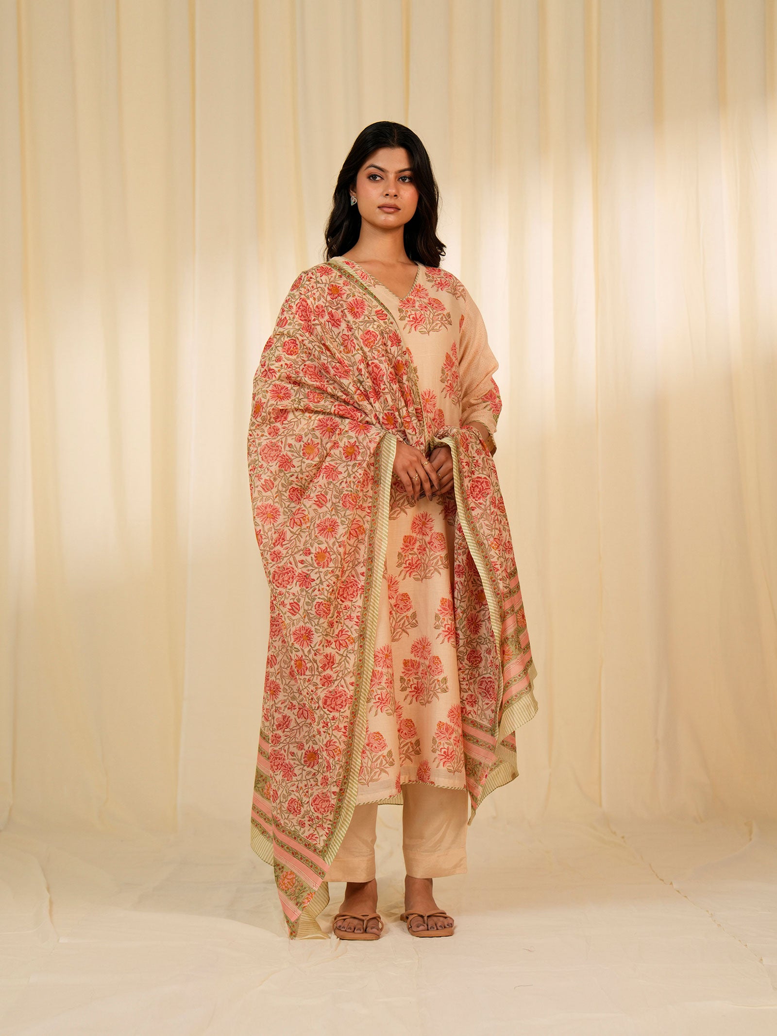 Khoobsurat Chanderi Kurta