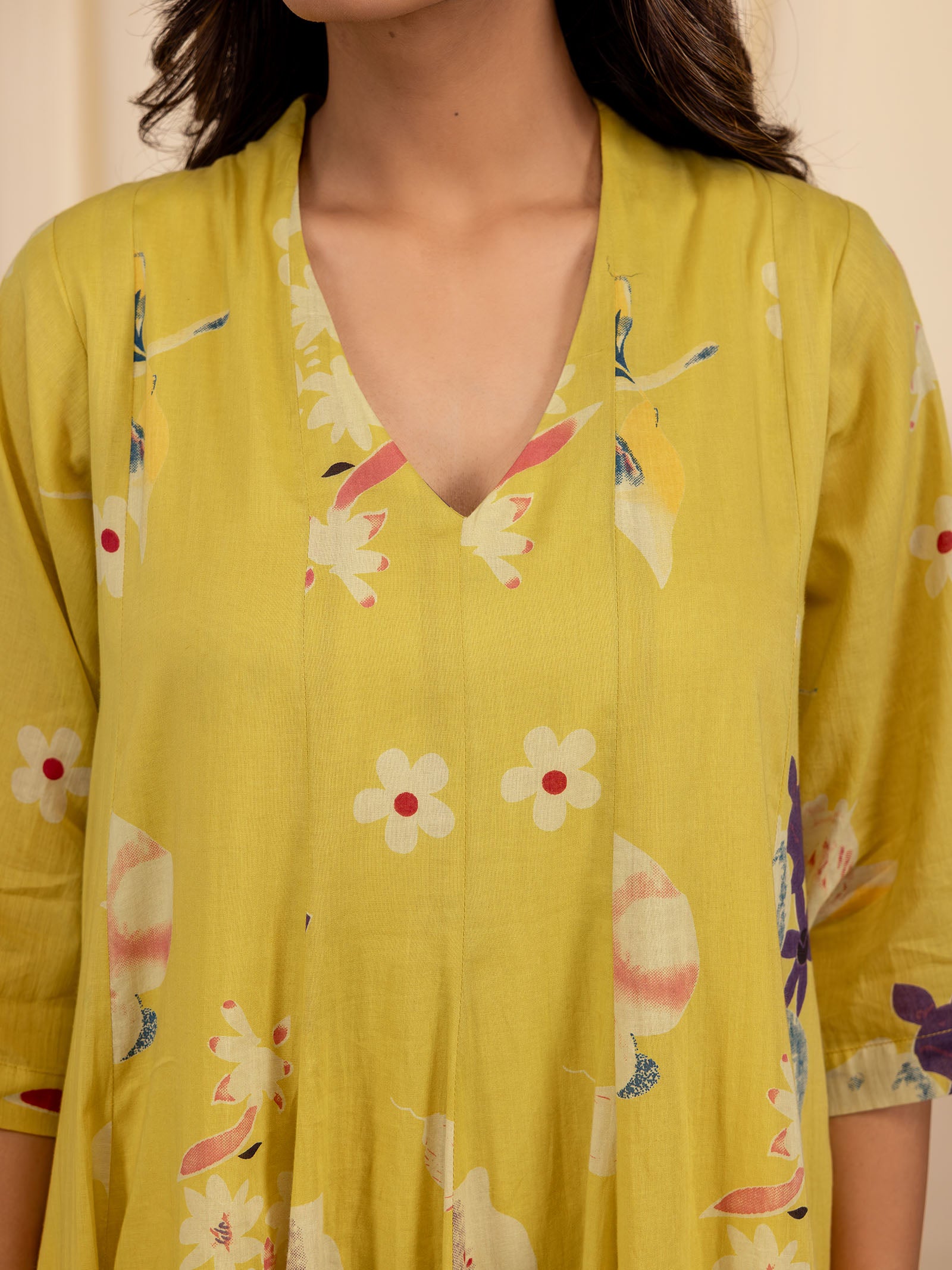 Lemon Tart Voile Dress