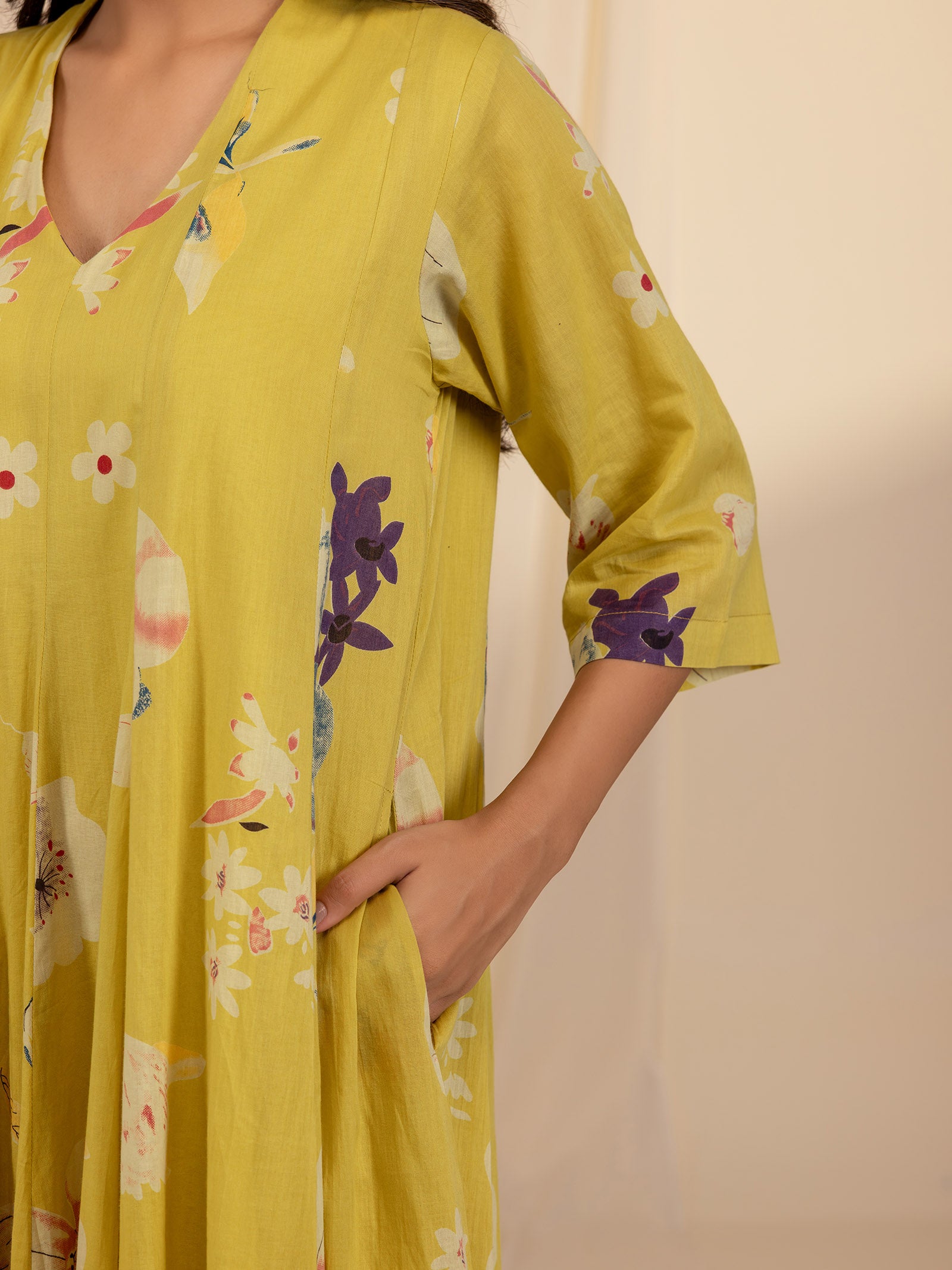 Lemon Tart Voile Dress