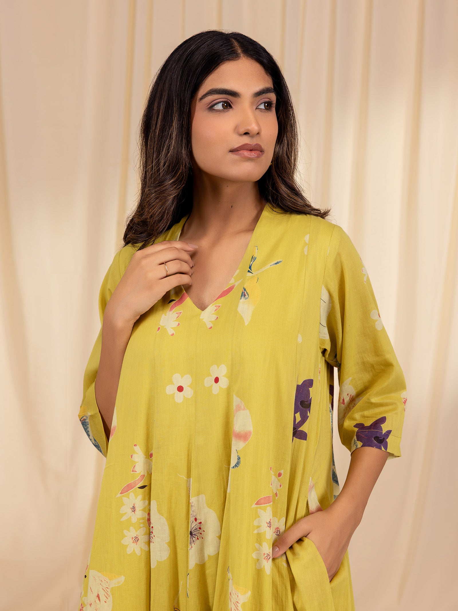 Lemon Tart Voile Dress