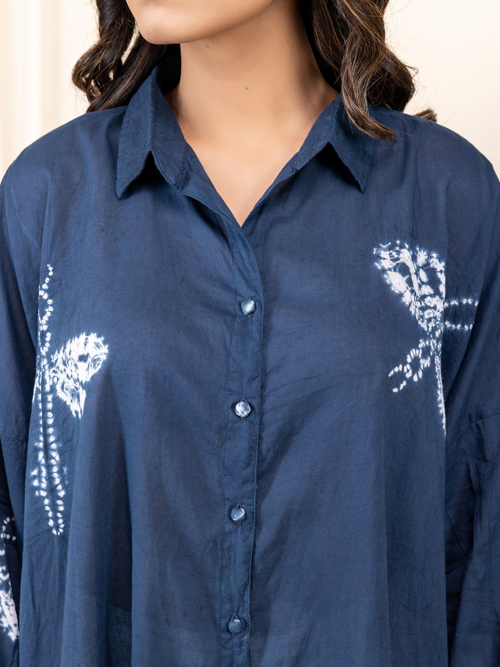 Madras Voile Shirt - Dragonfly