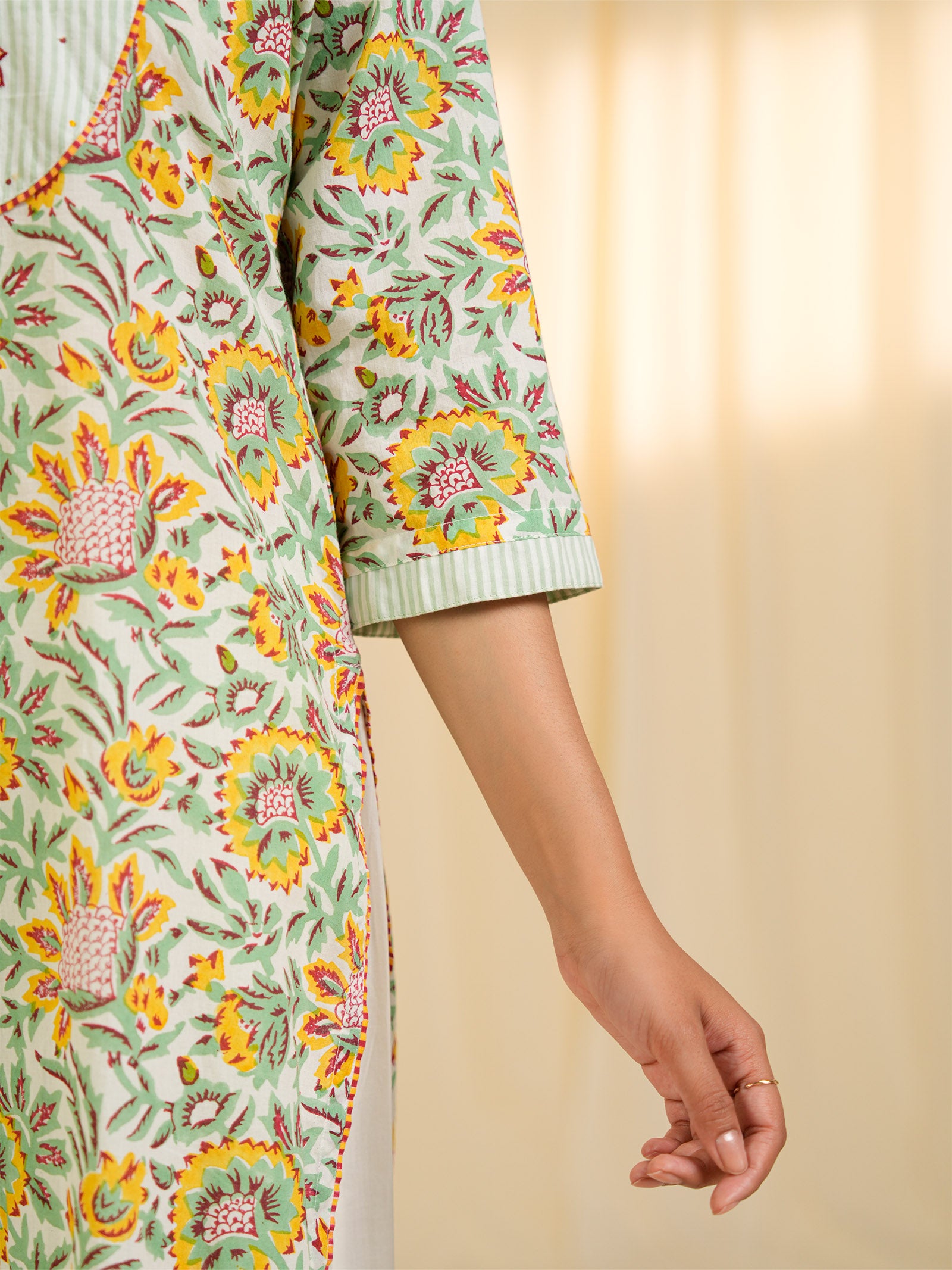 Mango Bite Cotton Kurta