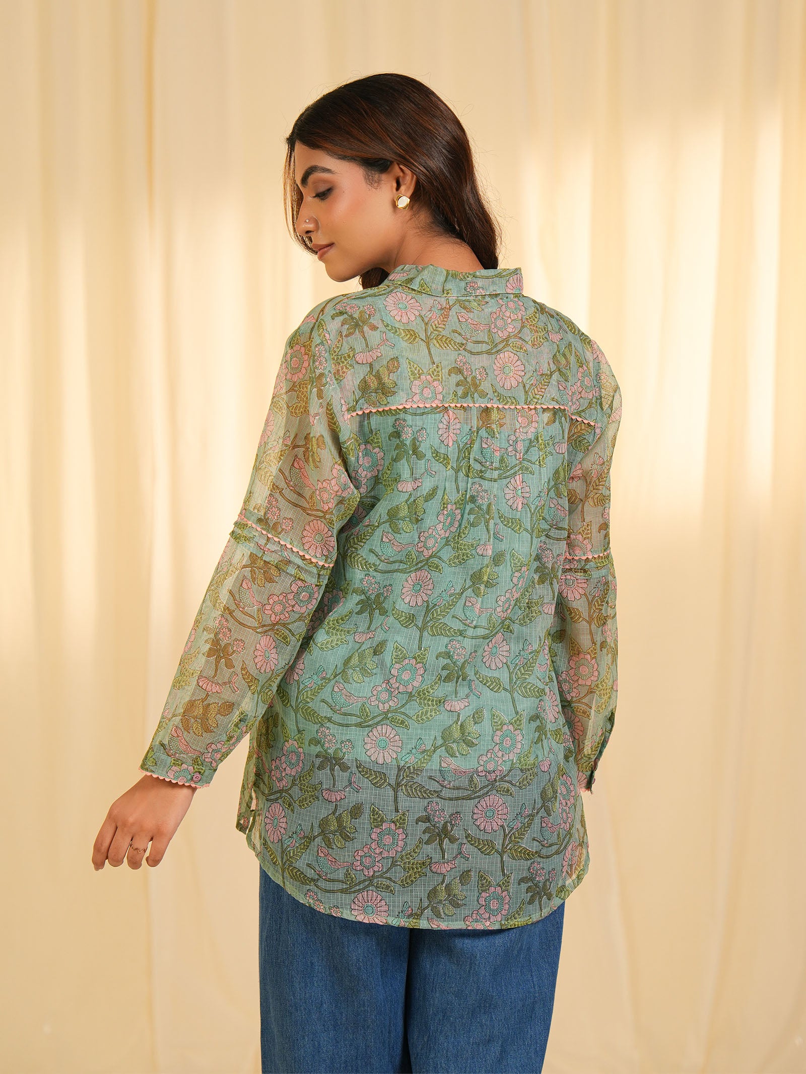 Marais Bloom Kota Doria Shirt (Set of 2)
