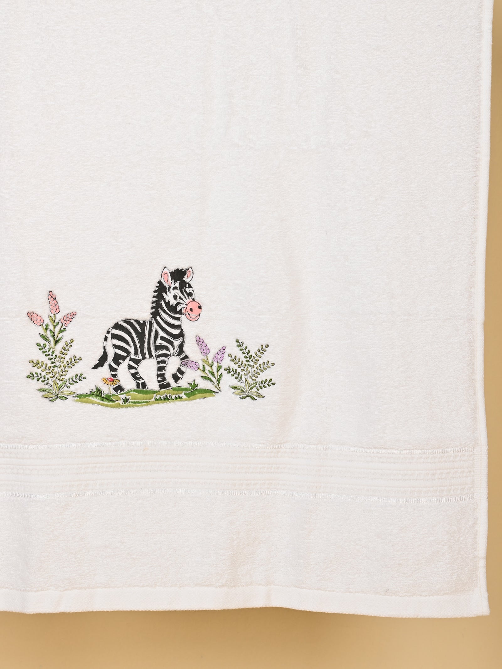 Marty Zebra Baby Towel
