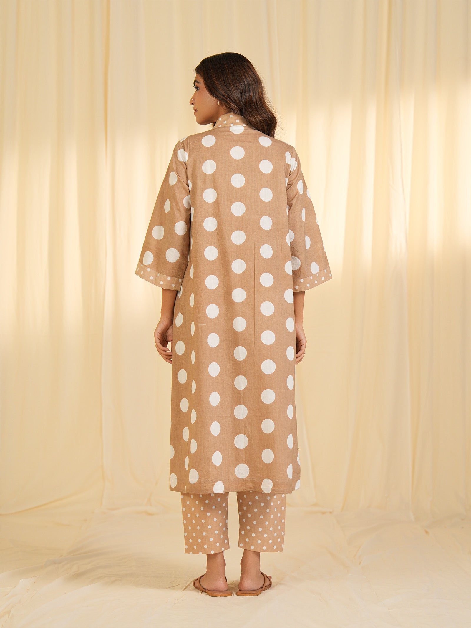 M.A.D. Mocha Cotton Kurta
