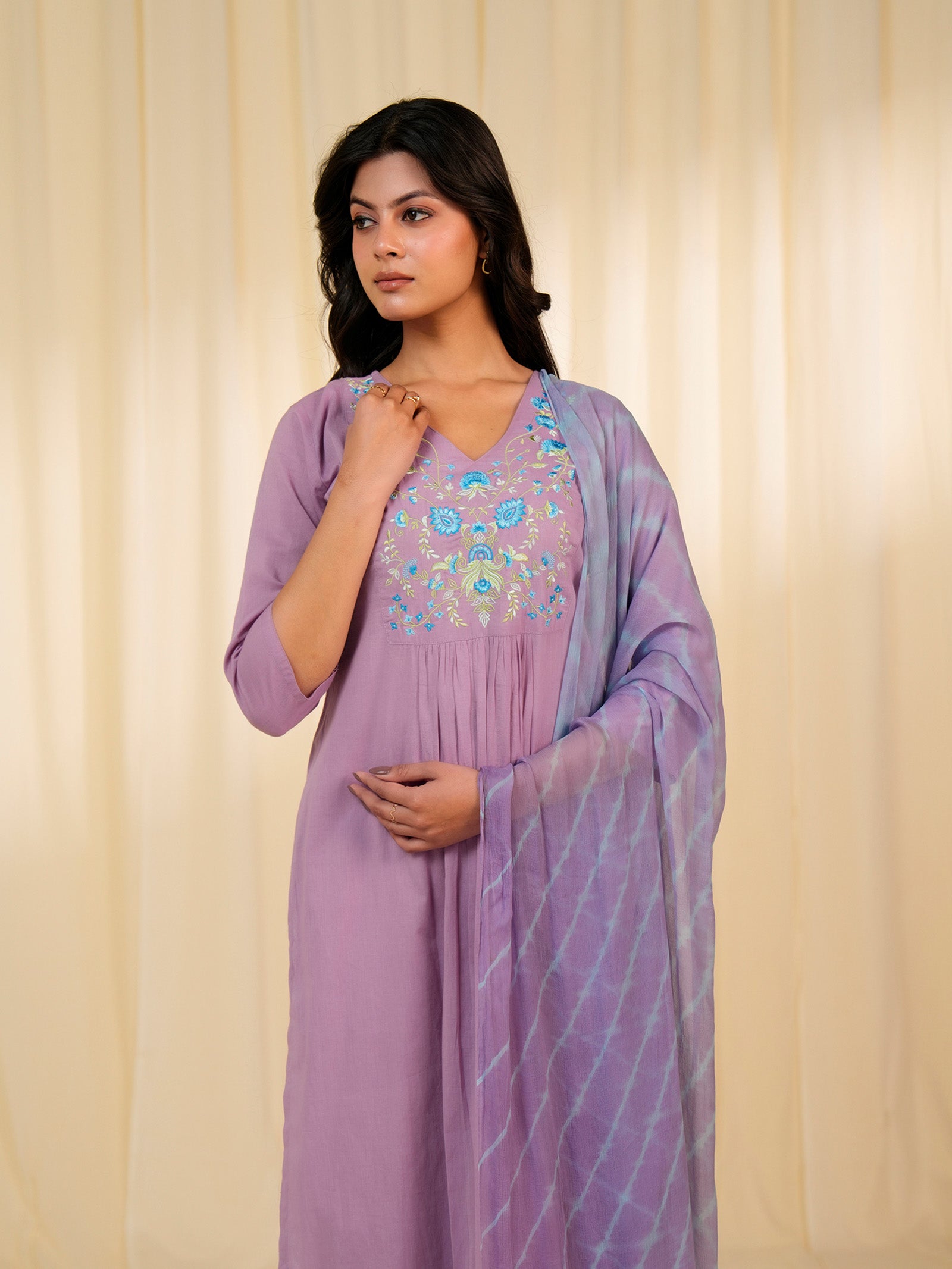 Mystic Vines Chiffon Dupatta