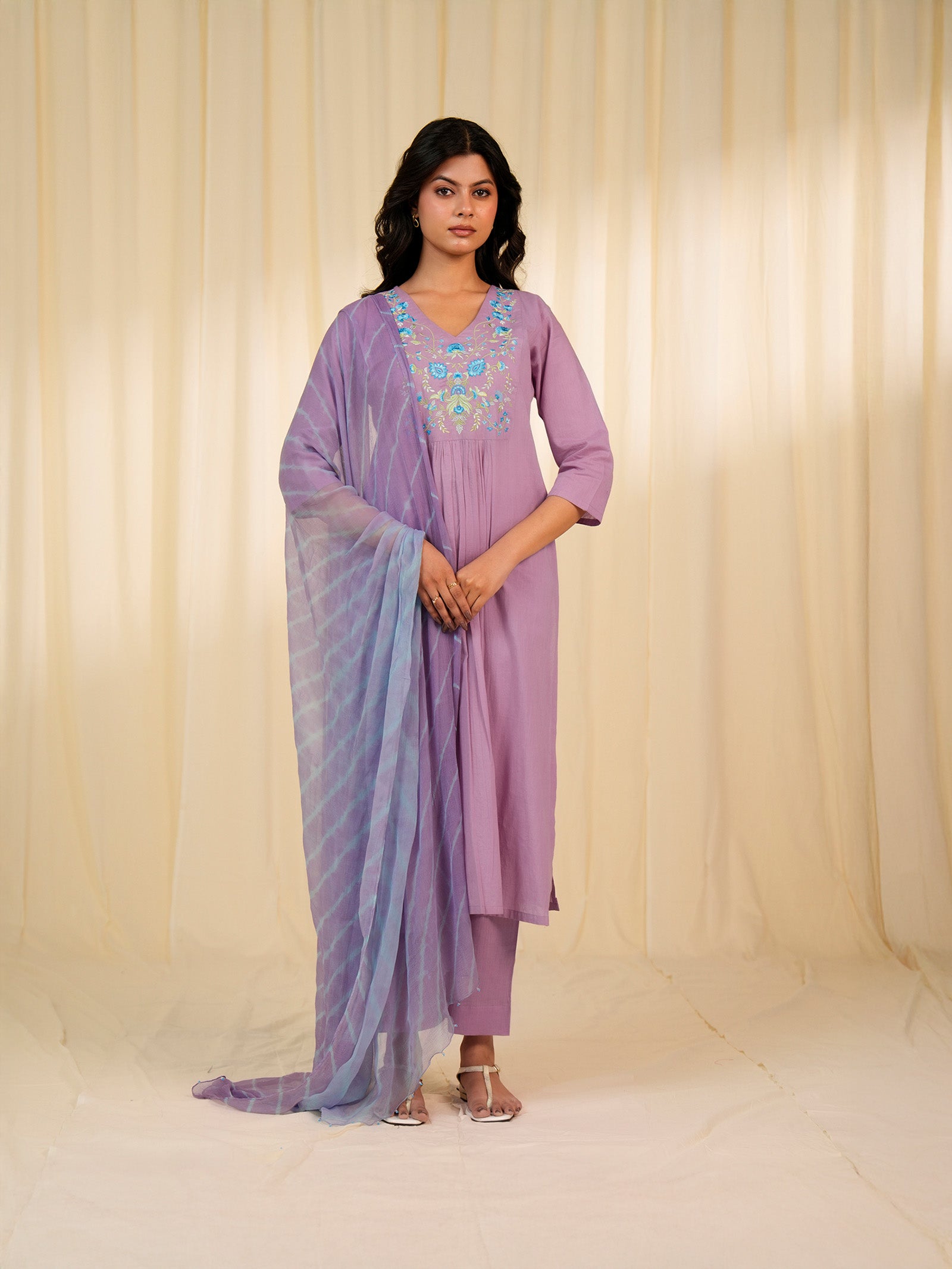 Mystic Vines Voile Kurta