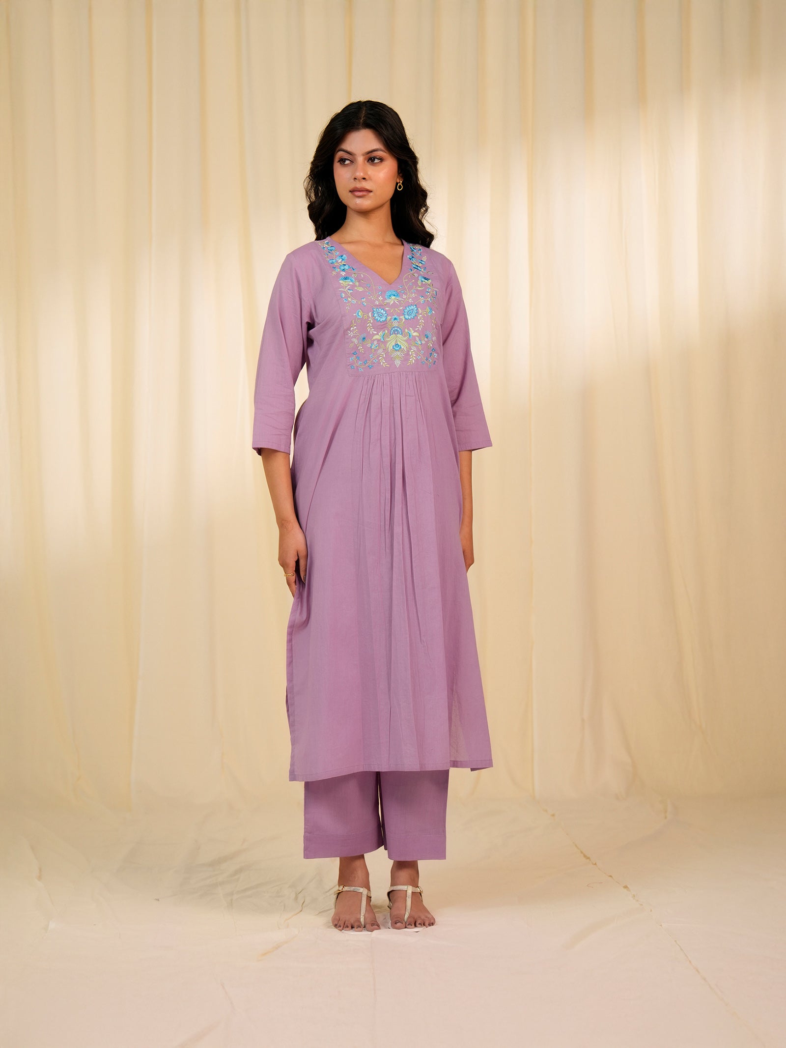 Mystic Vines Voile Kurta