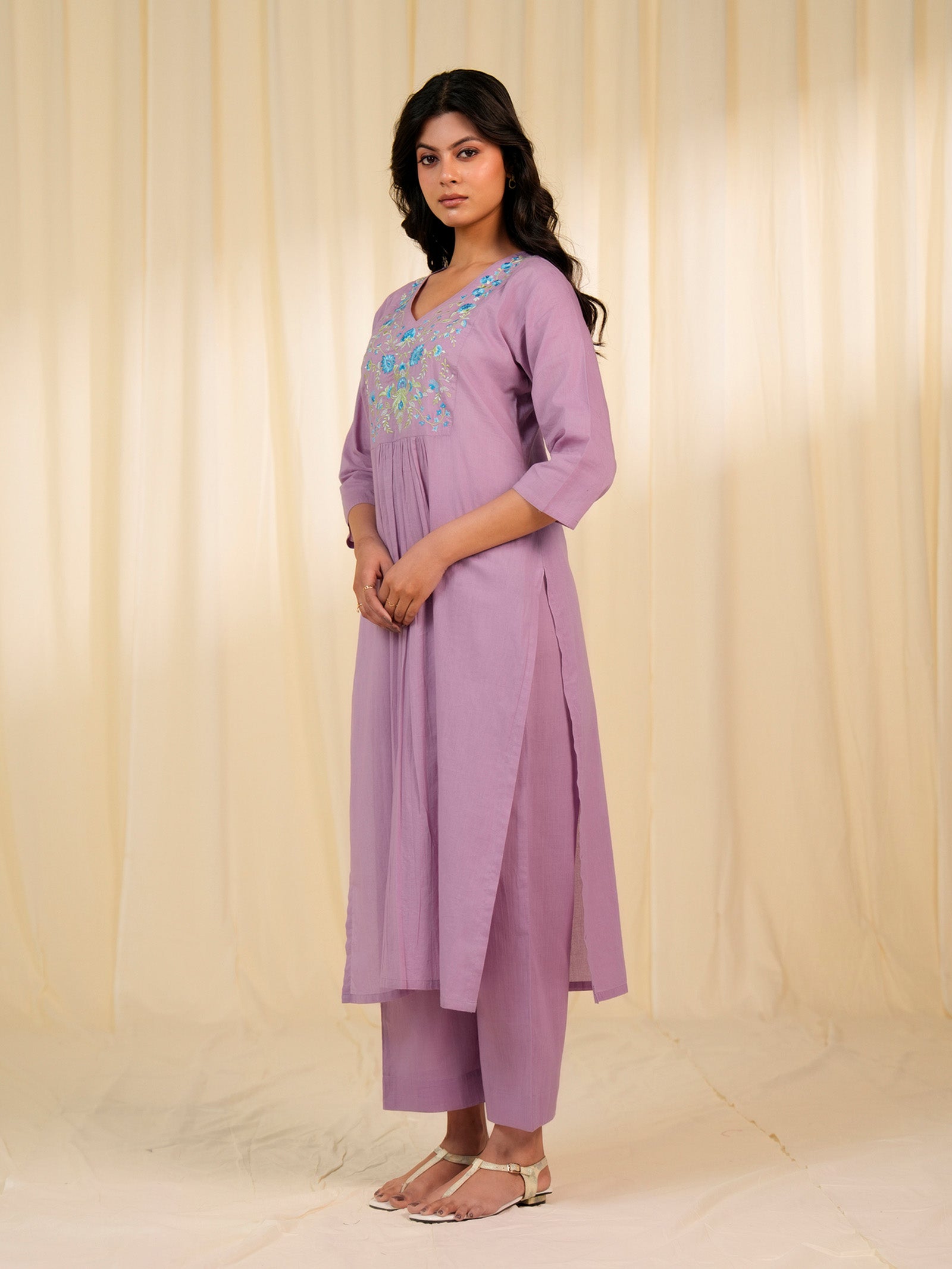 Mystic Vines Voile Kurta