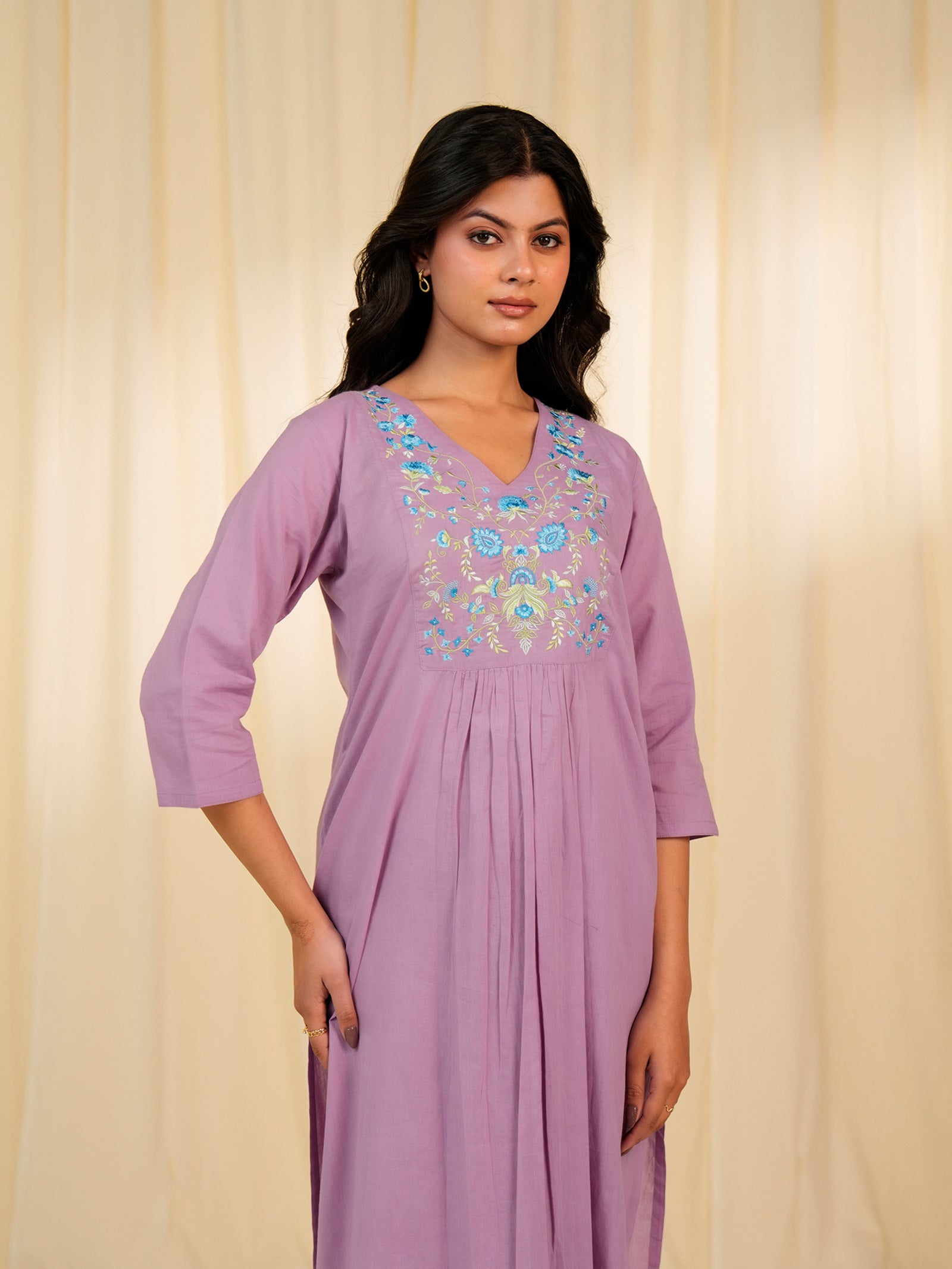Mystic Vines Voile Kurta