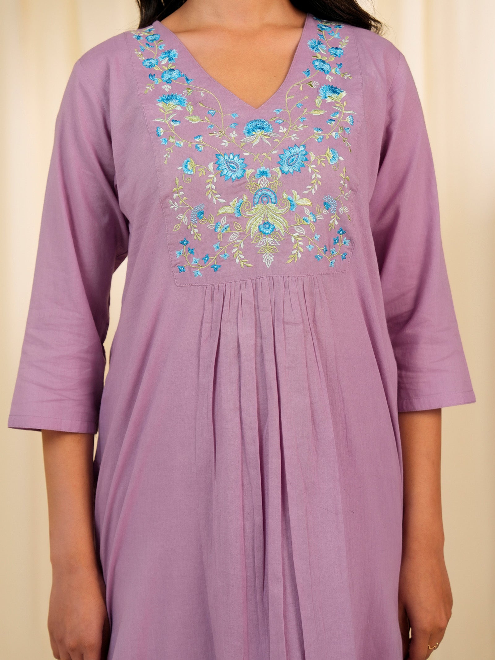 Mystic Vines Voile Kurta
