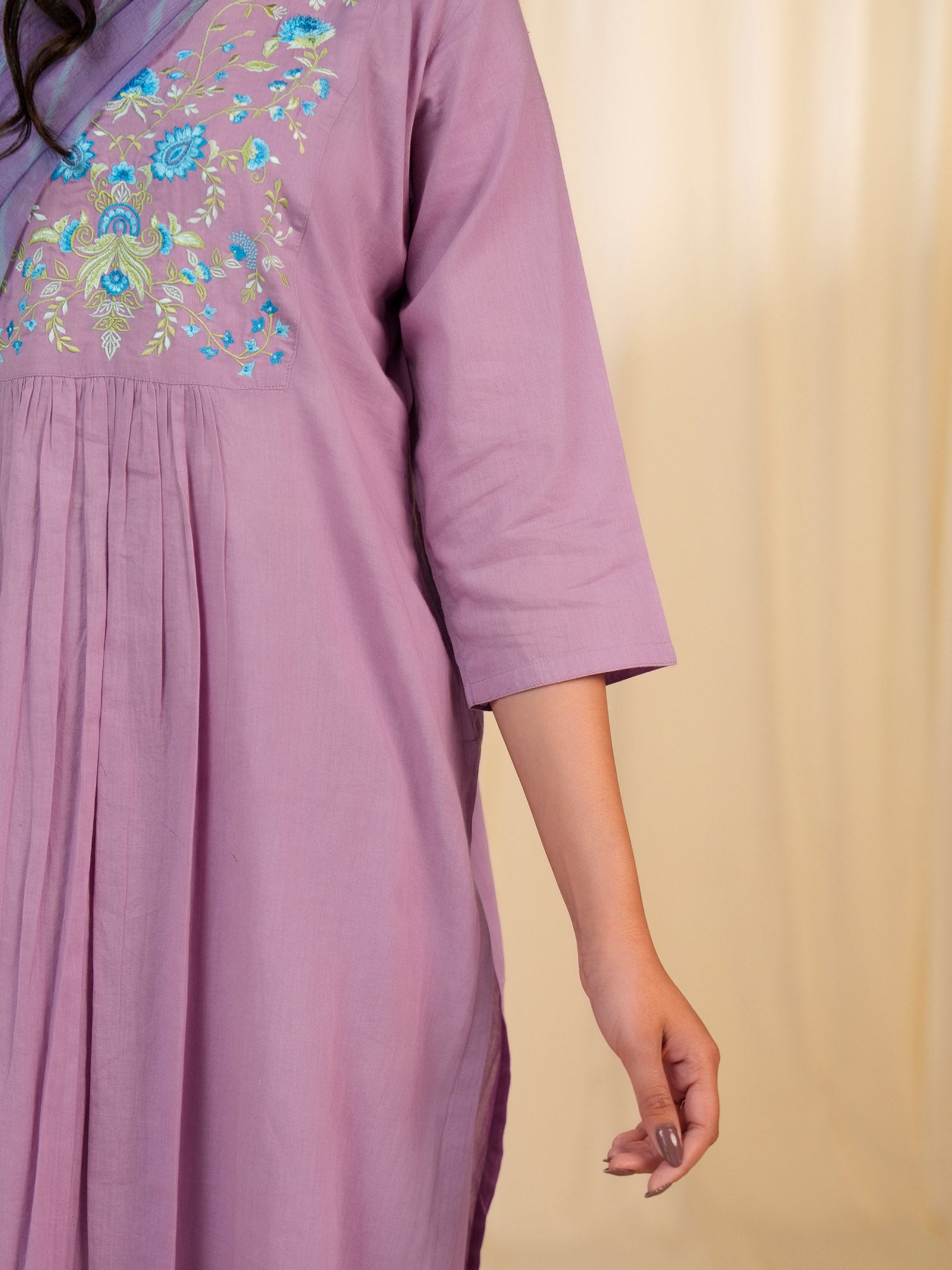 Mystic Vines Voile Kurta