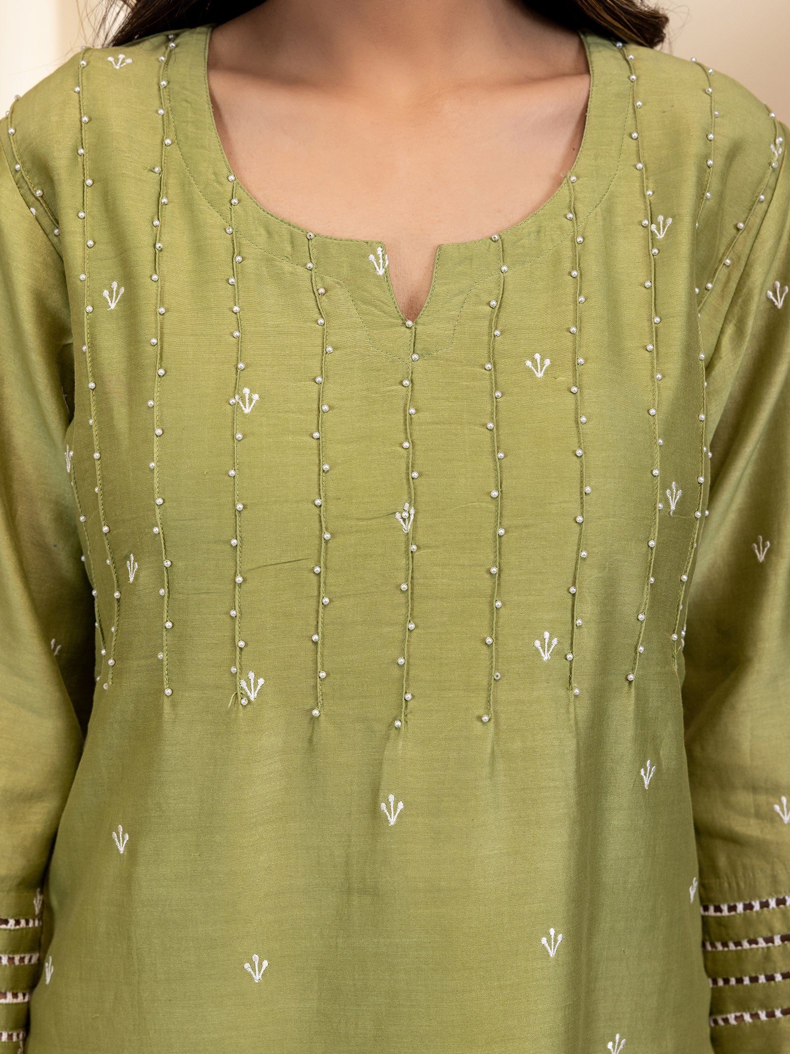 Nawabi Bagh Chanderi Kurta