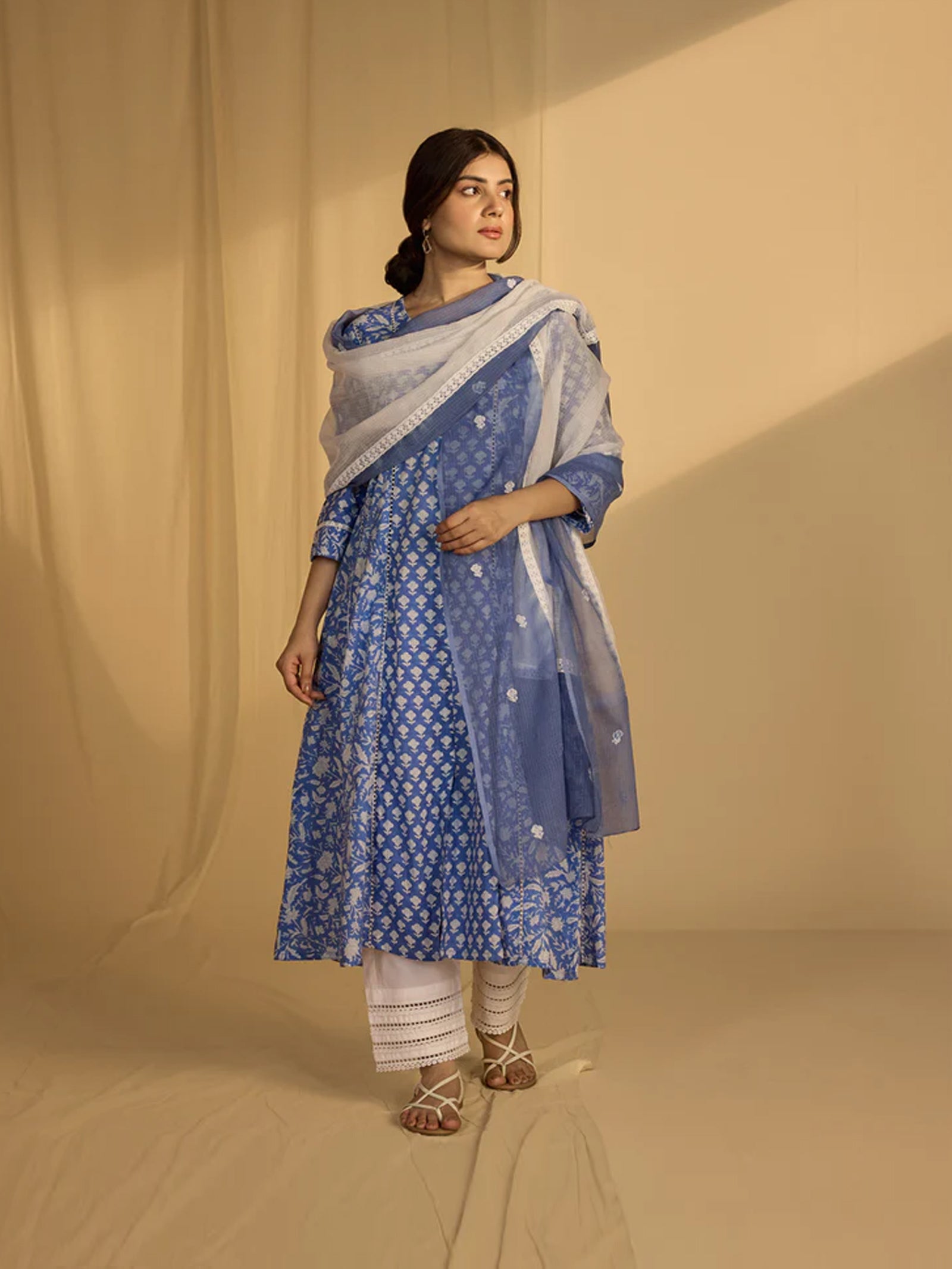 Neon Light Kota Dupatta