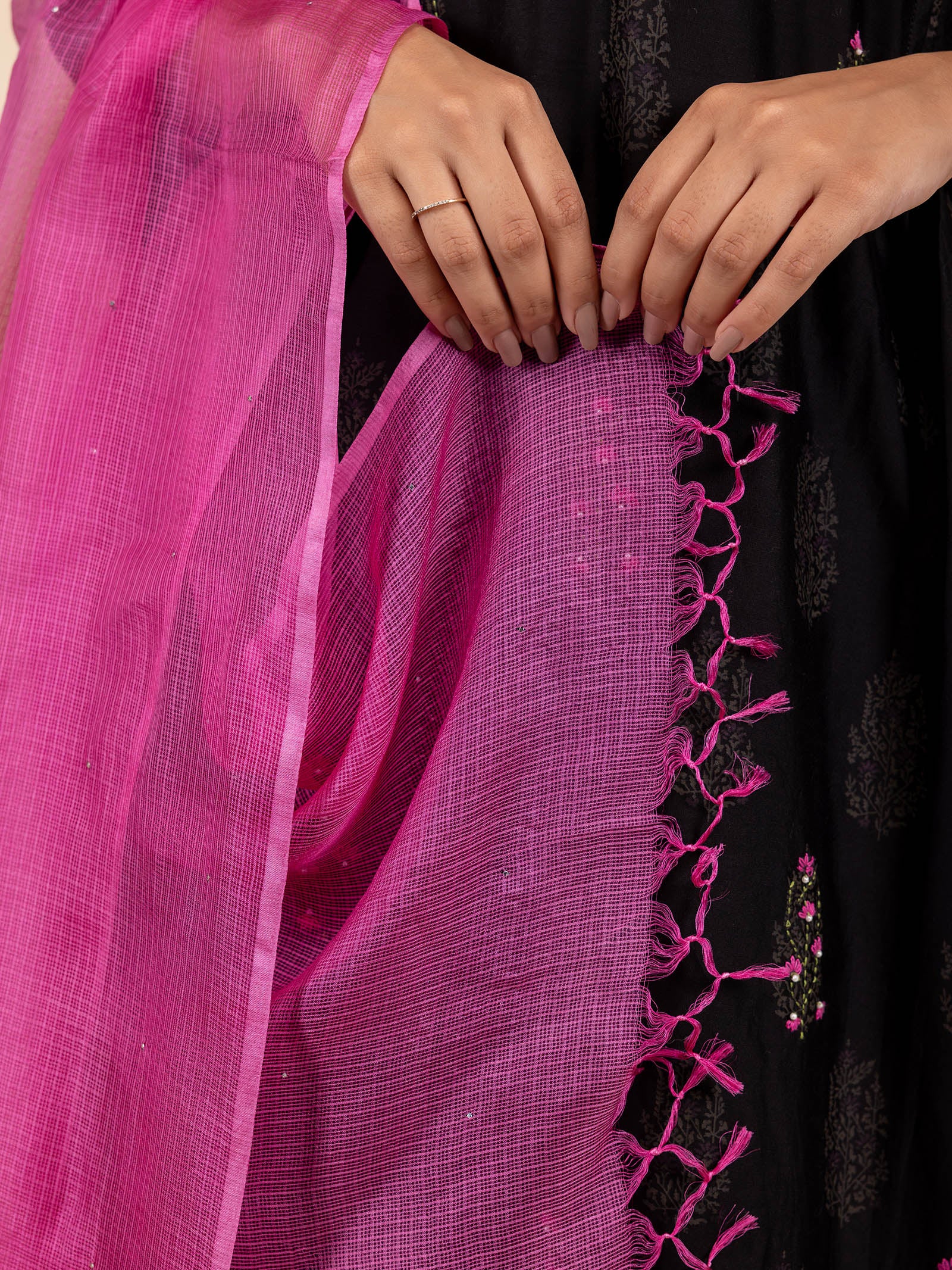 Night Beauty Kota Silk Dupatta