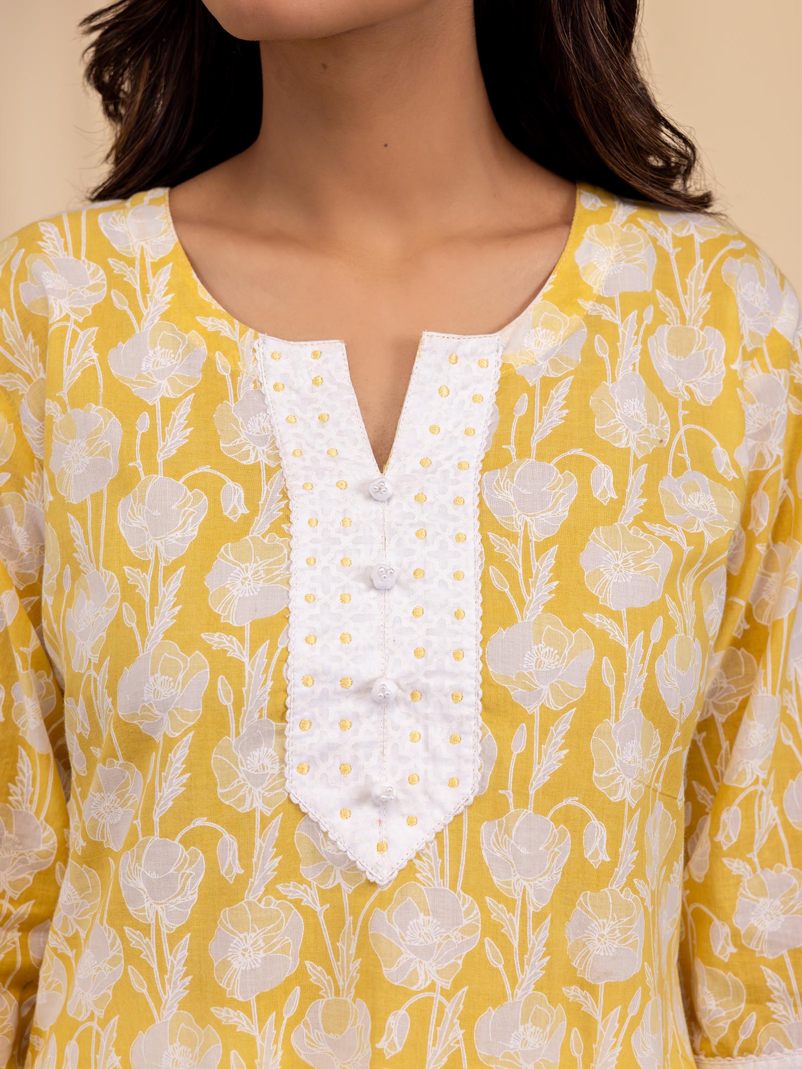 Nimbu Pani Cotton Kurta
