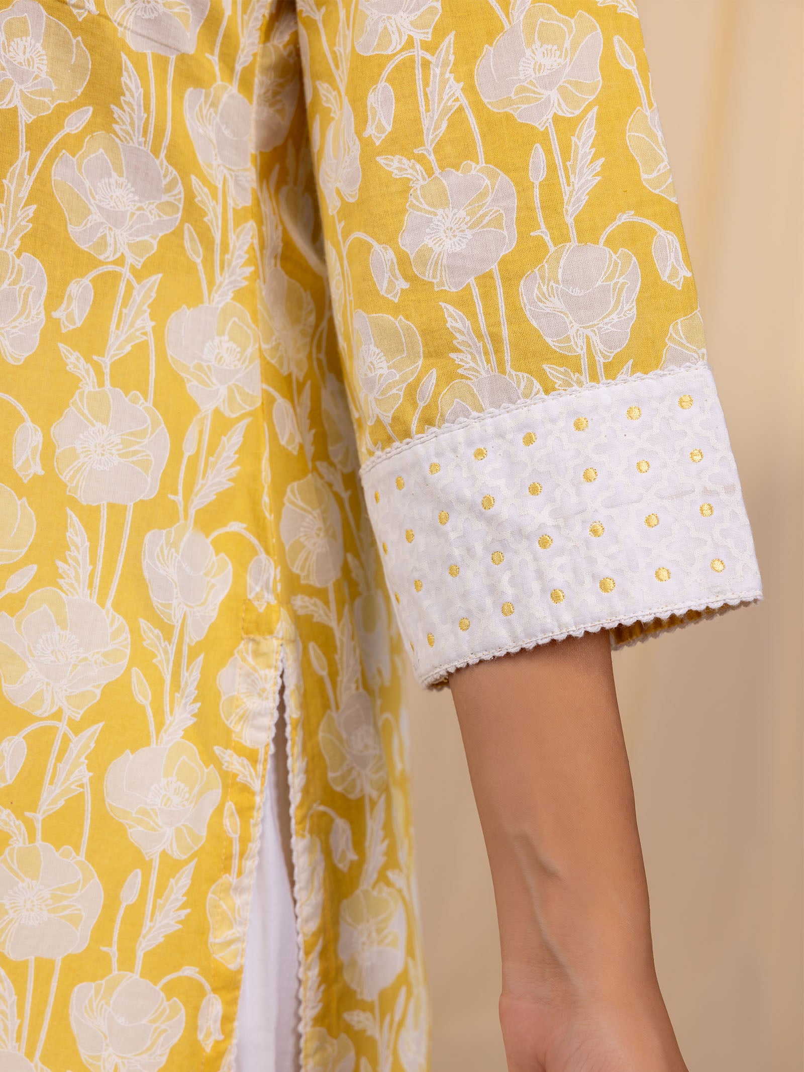 Nimbu Pani Cotton Kurta
