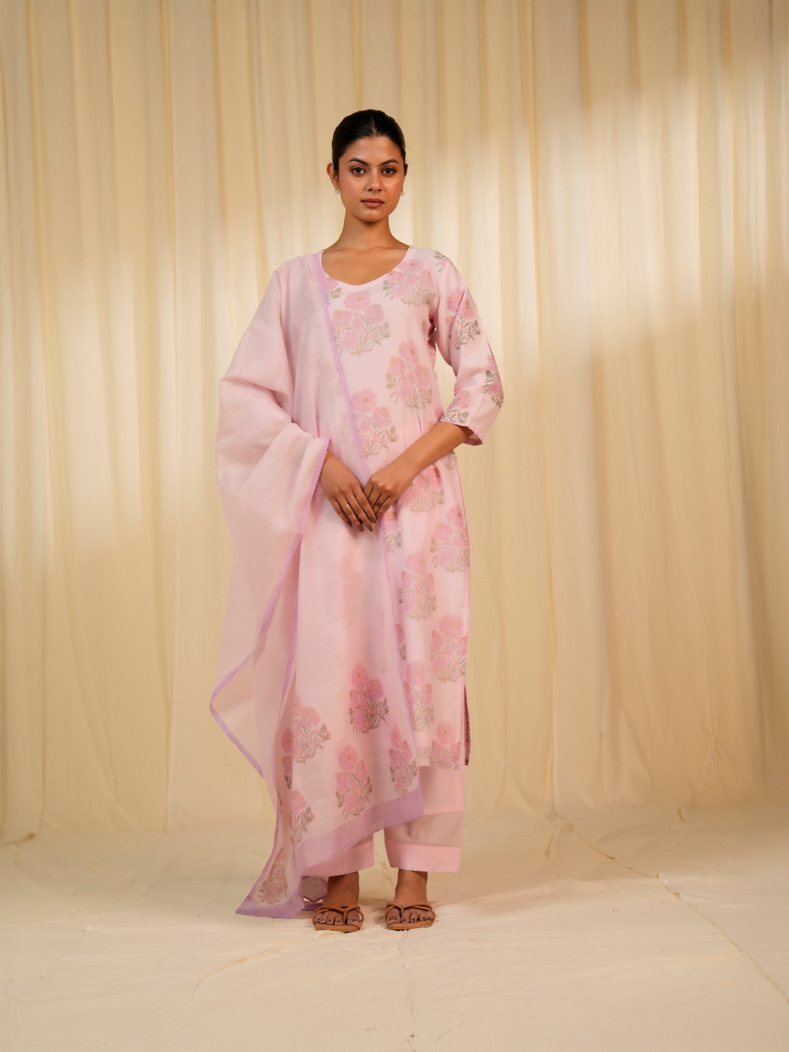Nishat Bagh Chanderi Dupatta