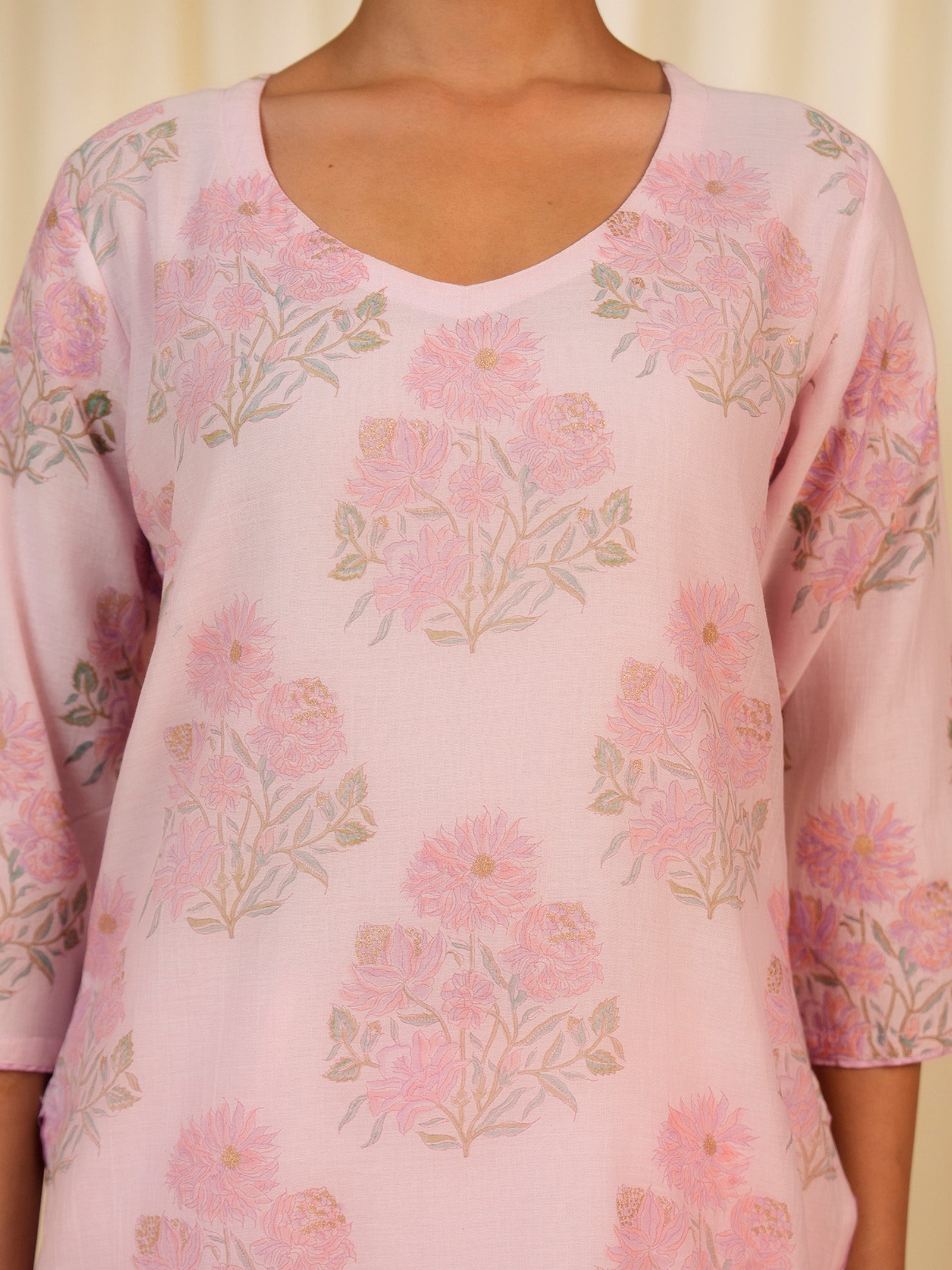 Nishat Bagh Chanderi Kurta