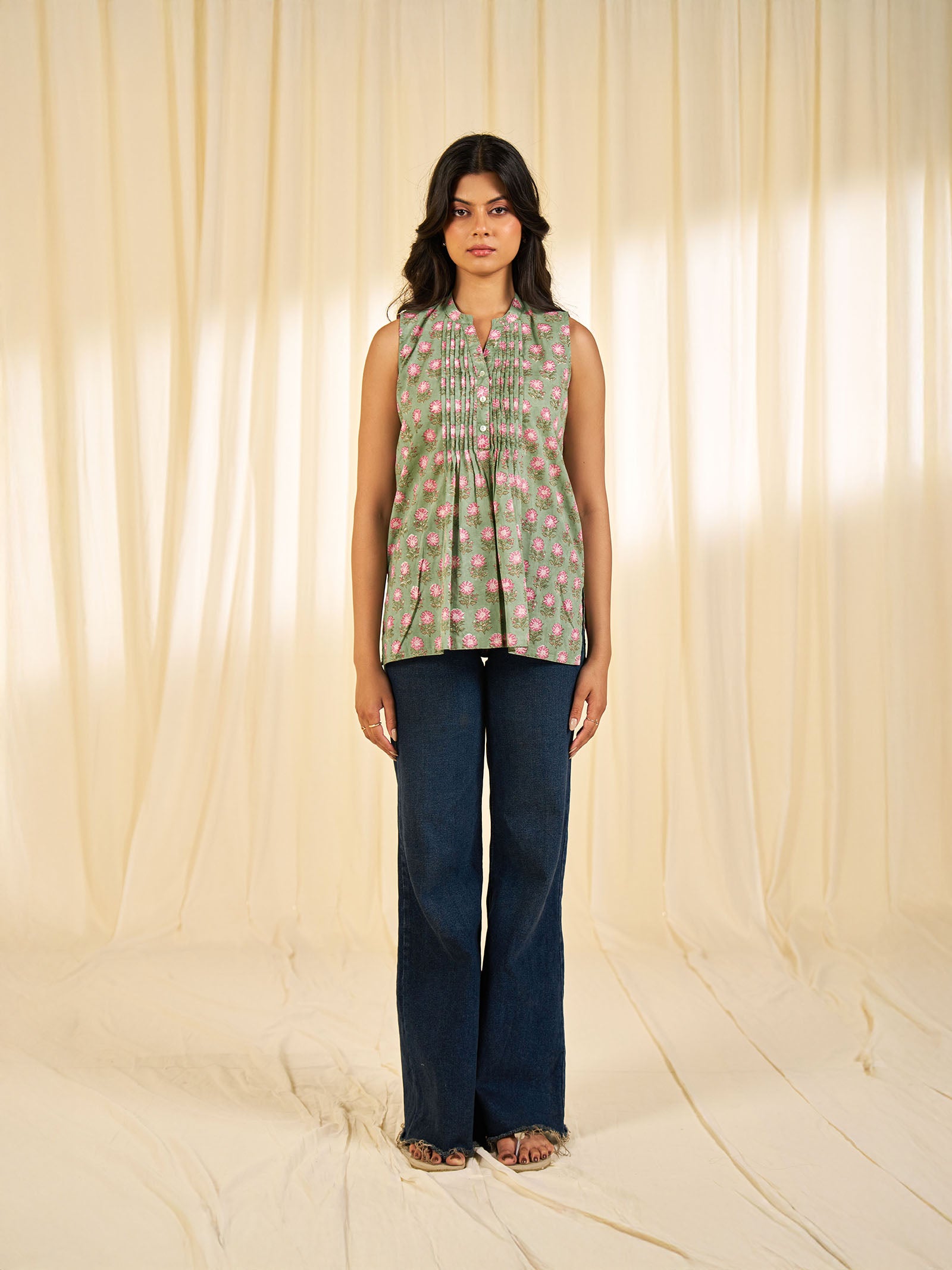 Olive Green - Matara Cotton Kurti