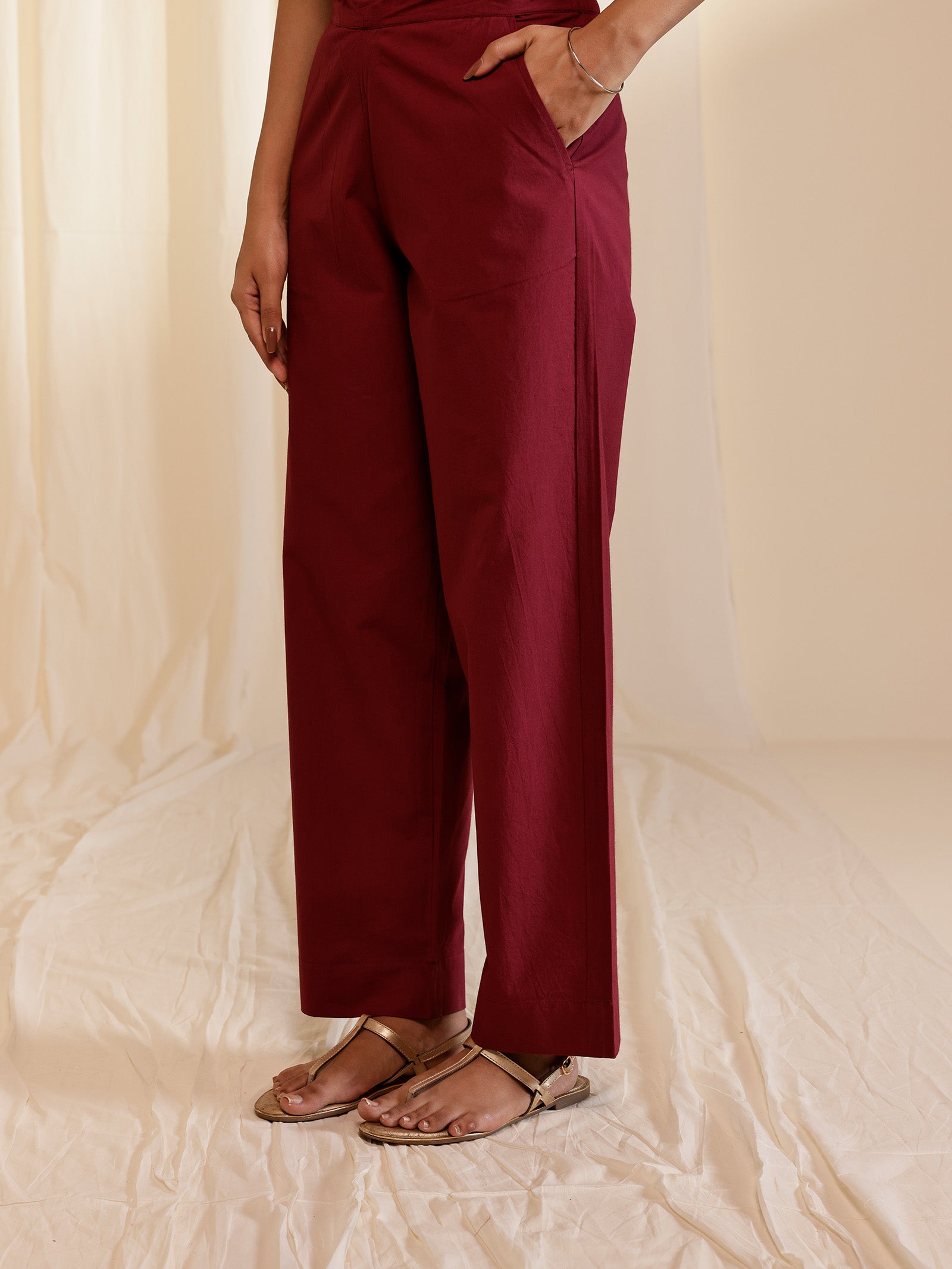 Gulbahar Cotton Straight Pant