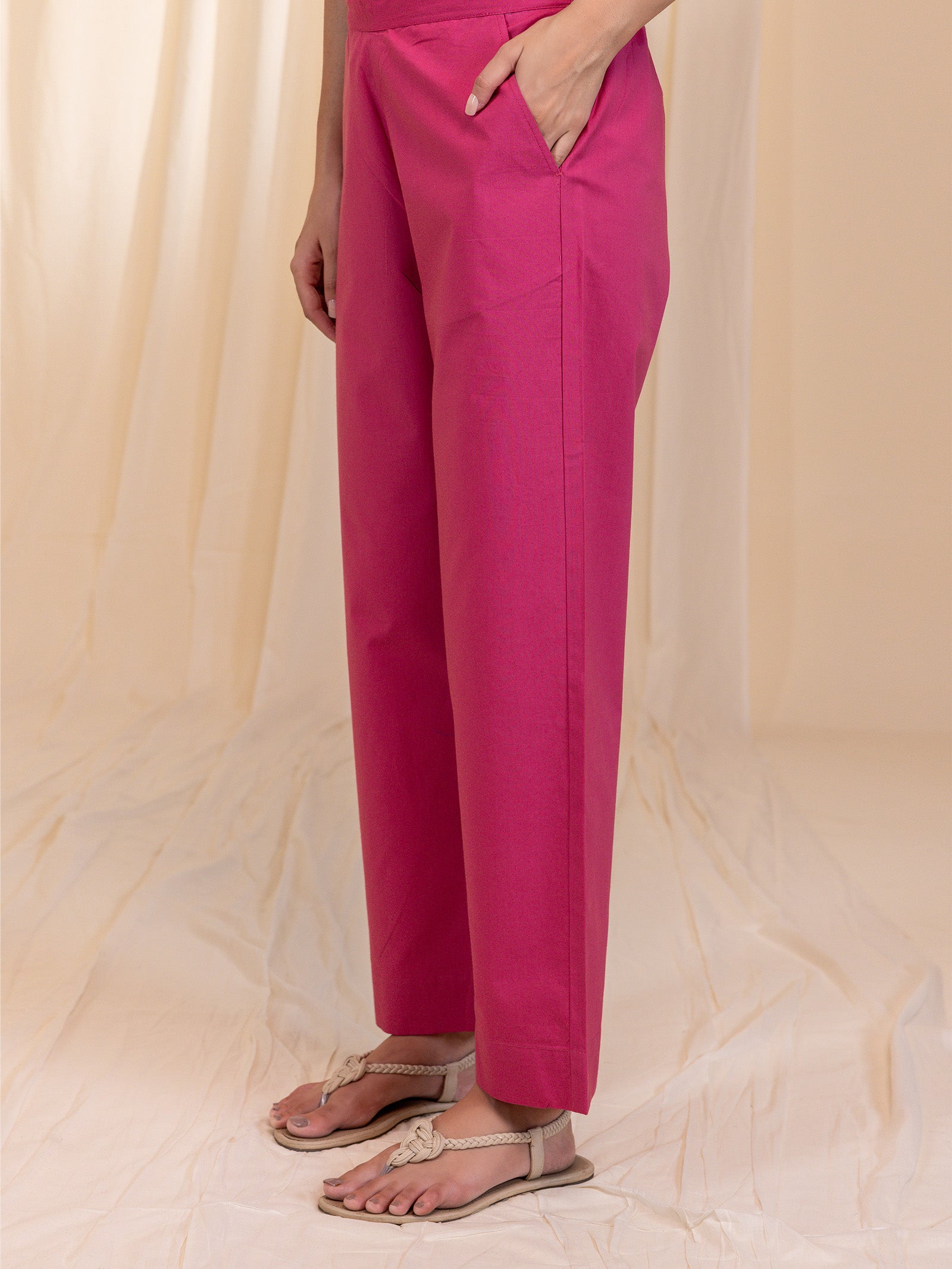 Nightfall Cotton Straight Pant