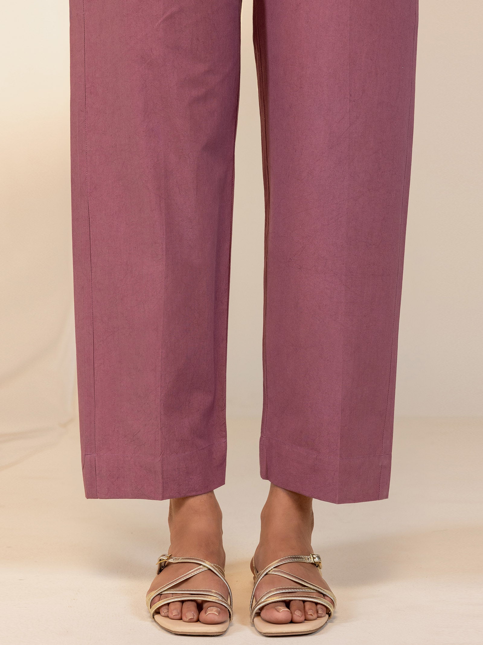 The Better Half Cotton Straight Pant