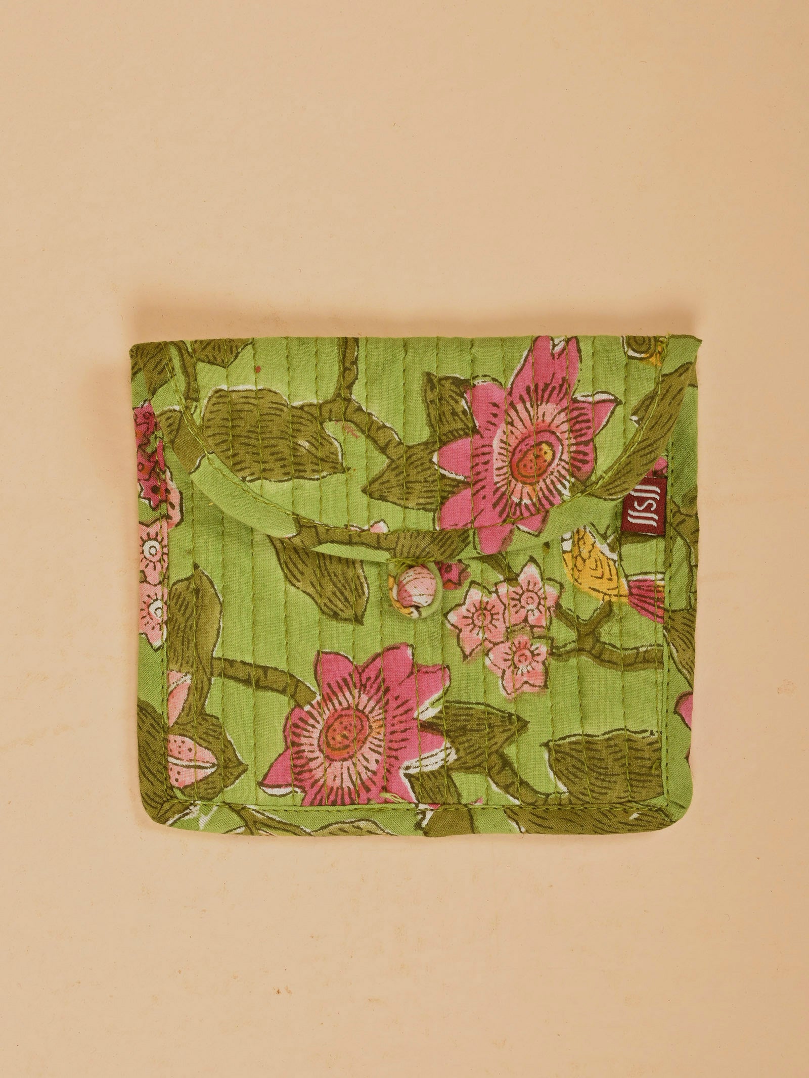 Passiflora Quilted Coin Purse