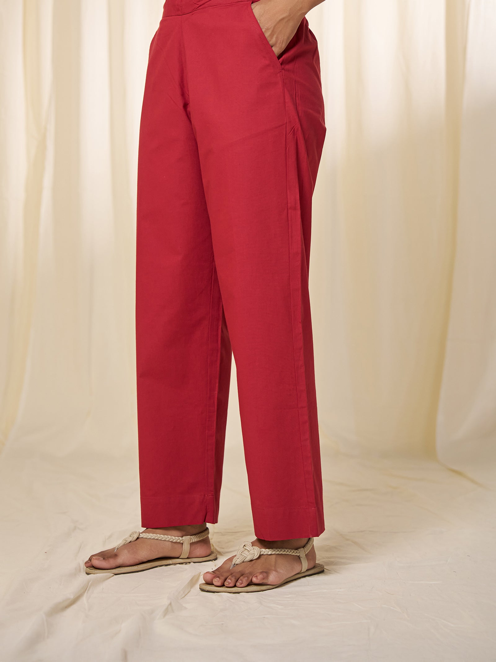 Patakha Cotton Straight Pants