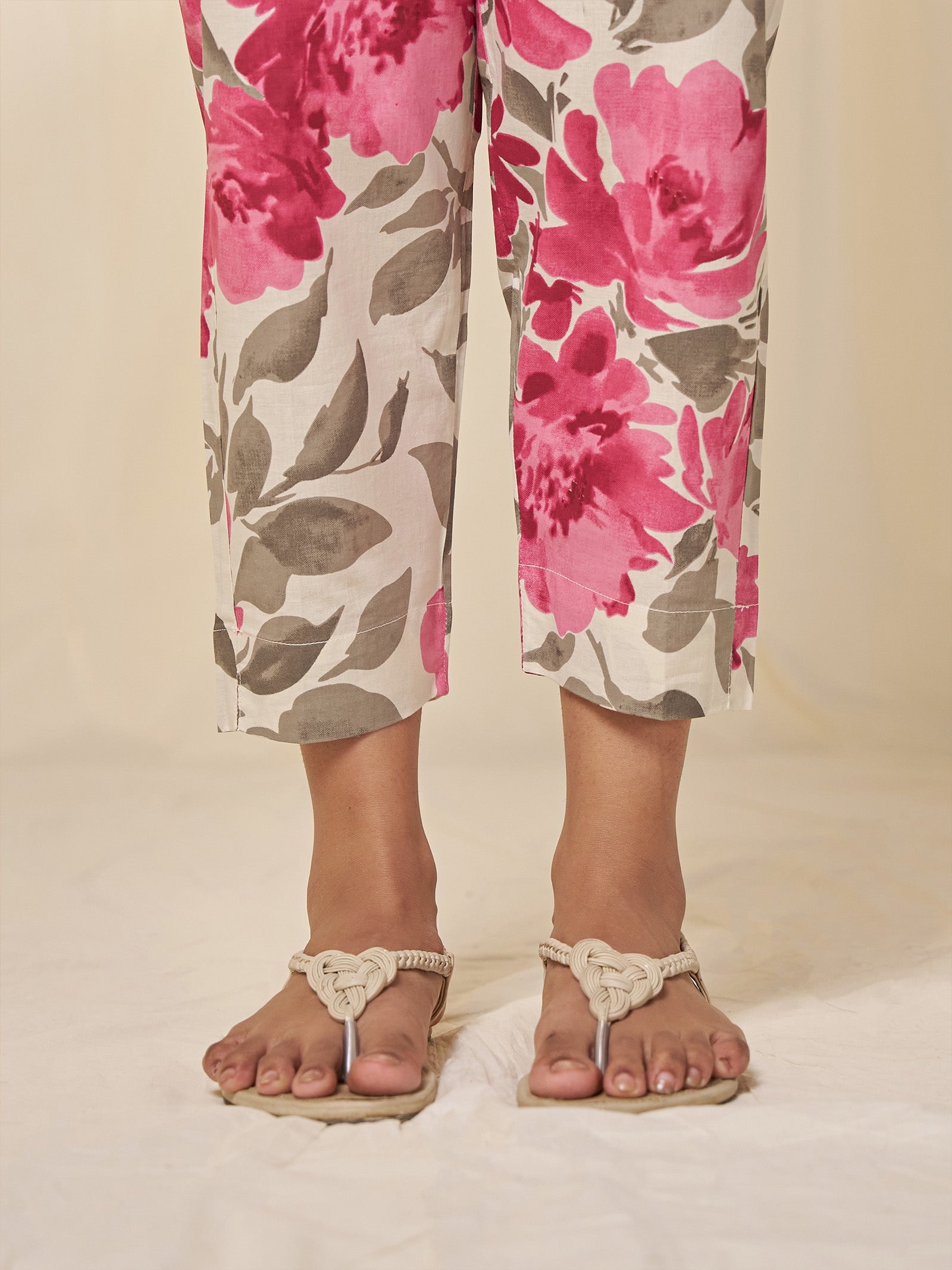 Pretty In Pink Cotton Seriously Short Pants