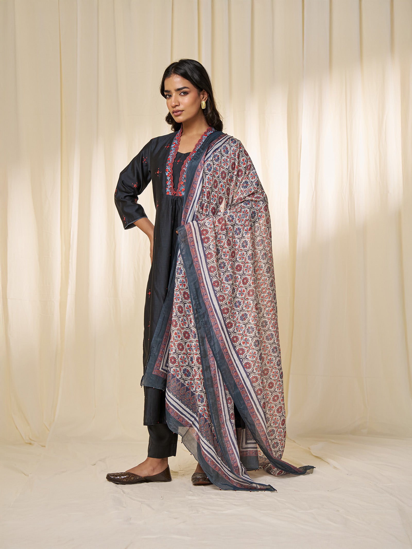 Rang Mahal Chanderi Dupatta