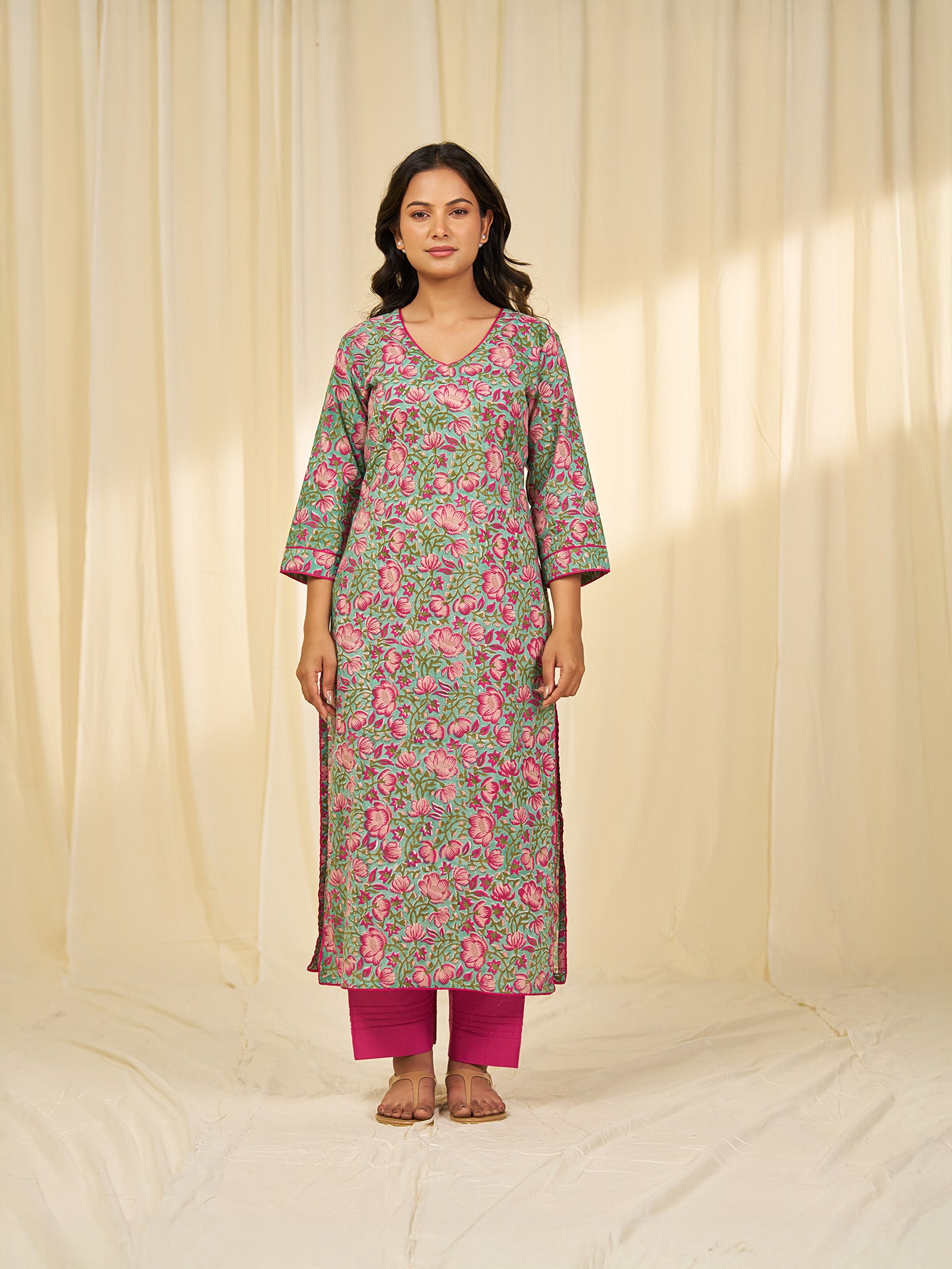 Rani Cotton Kurta