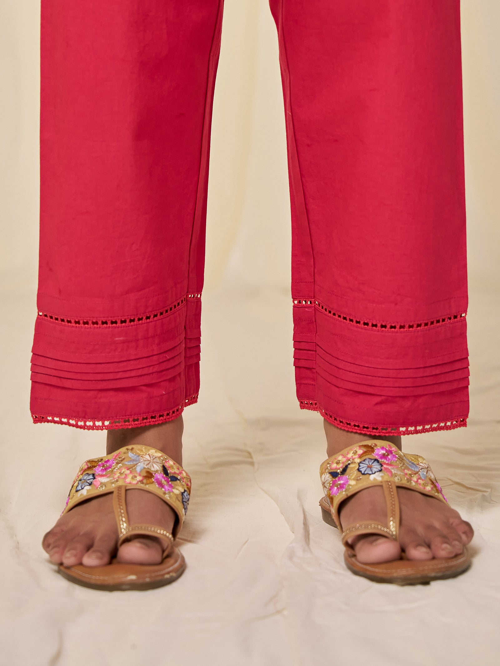 Razzmatazz Cotton Straight Pants