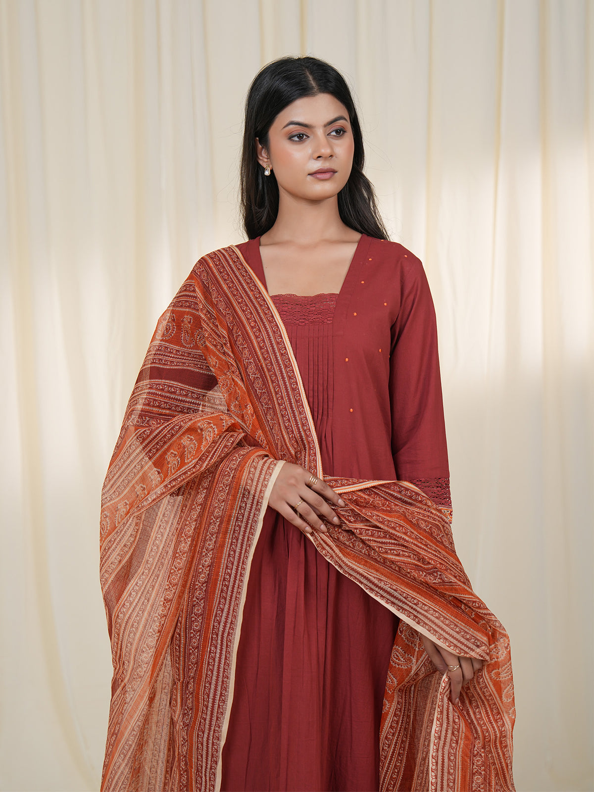 Rustic Indian Kota Dupatta