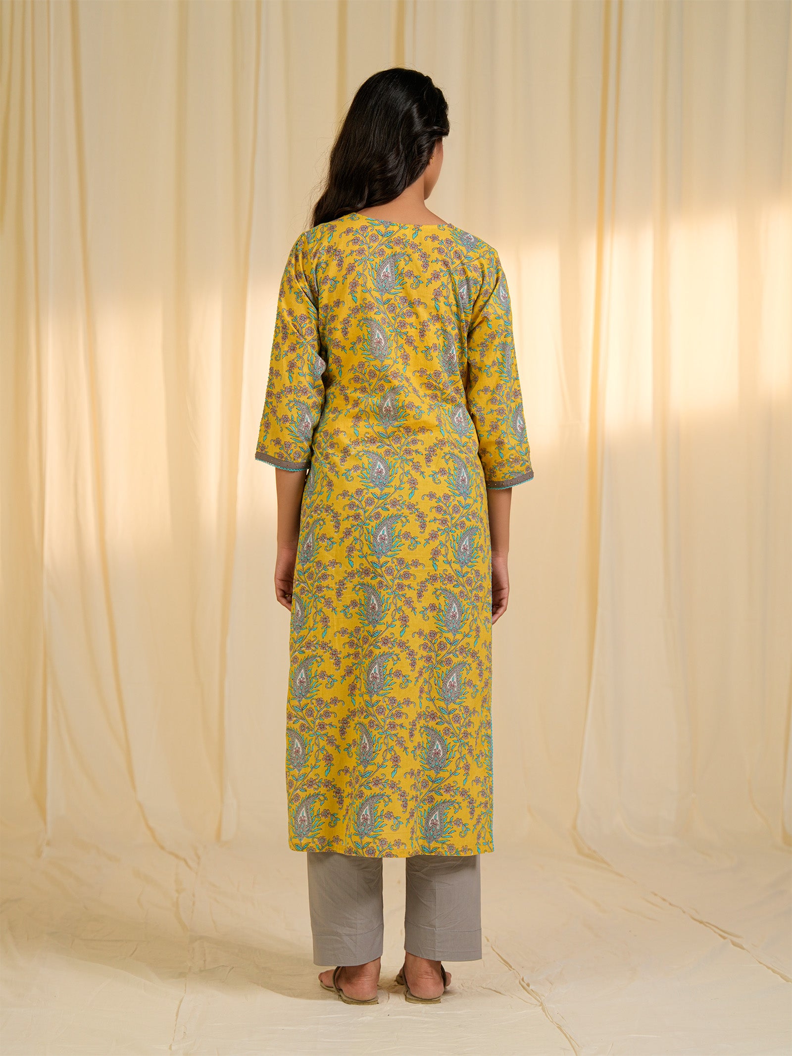 Rye Cotton Kurta