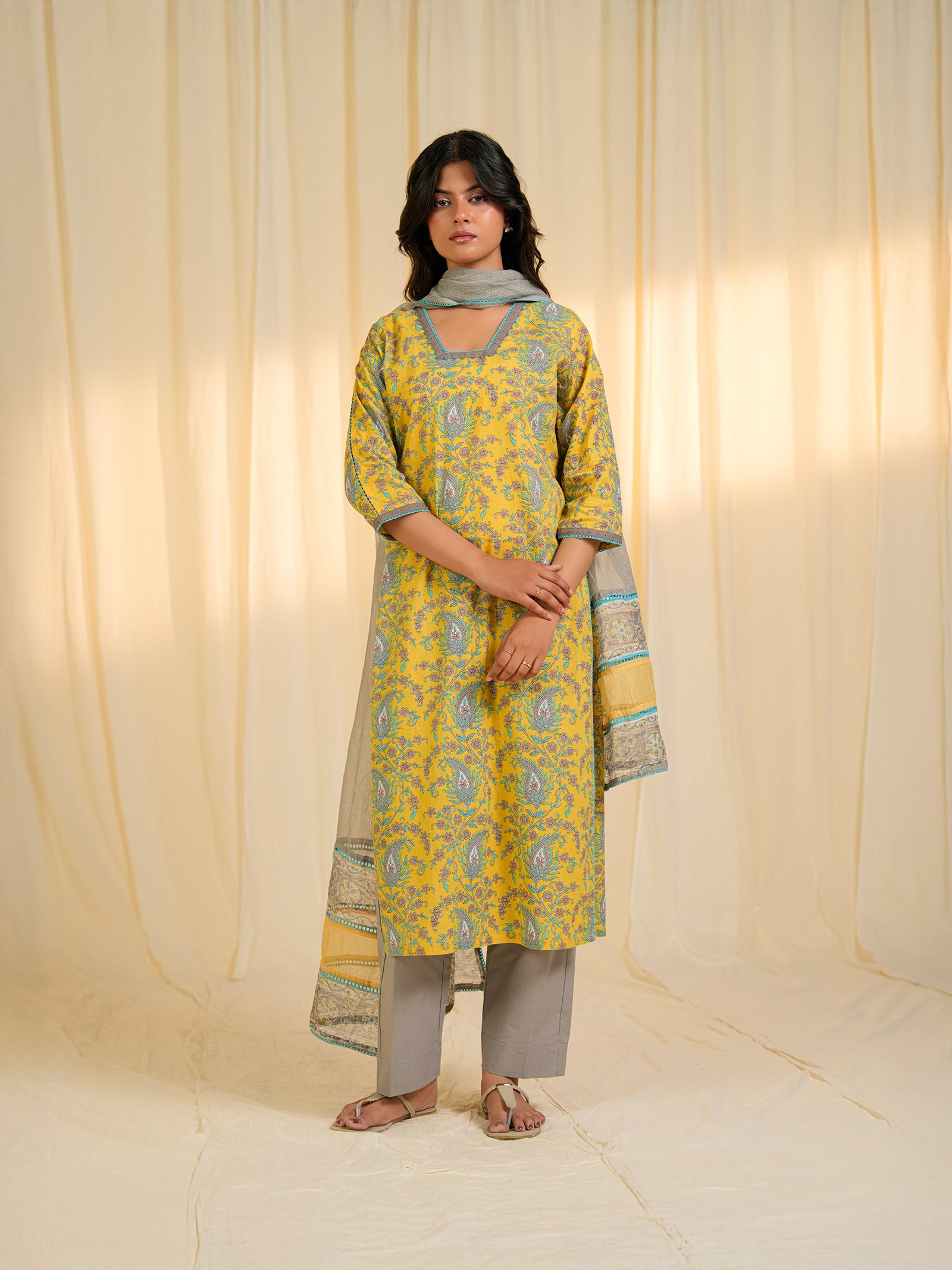 Rye Cotton Kurta