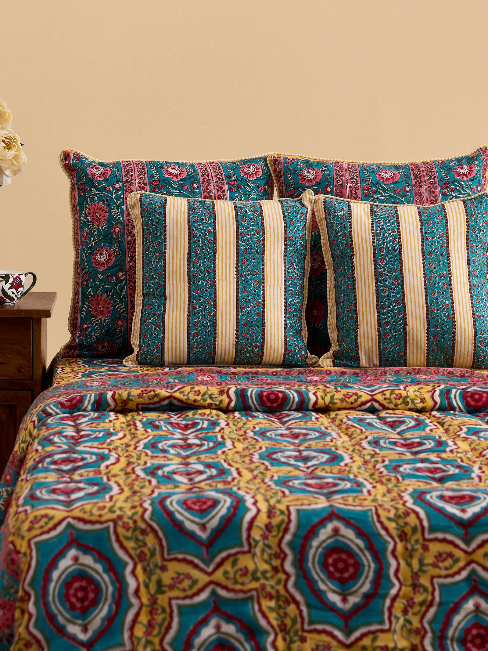 Nawalgarh 16" x 16" Cushion Cover