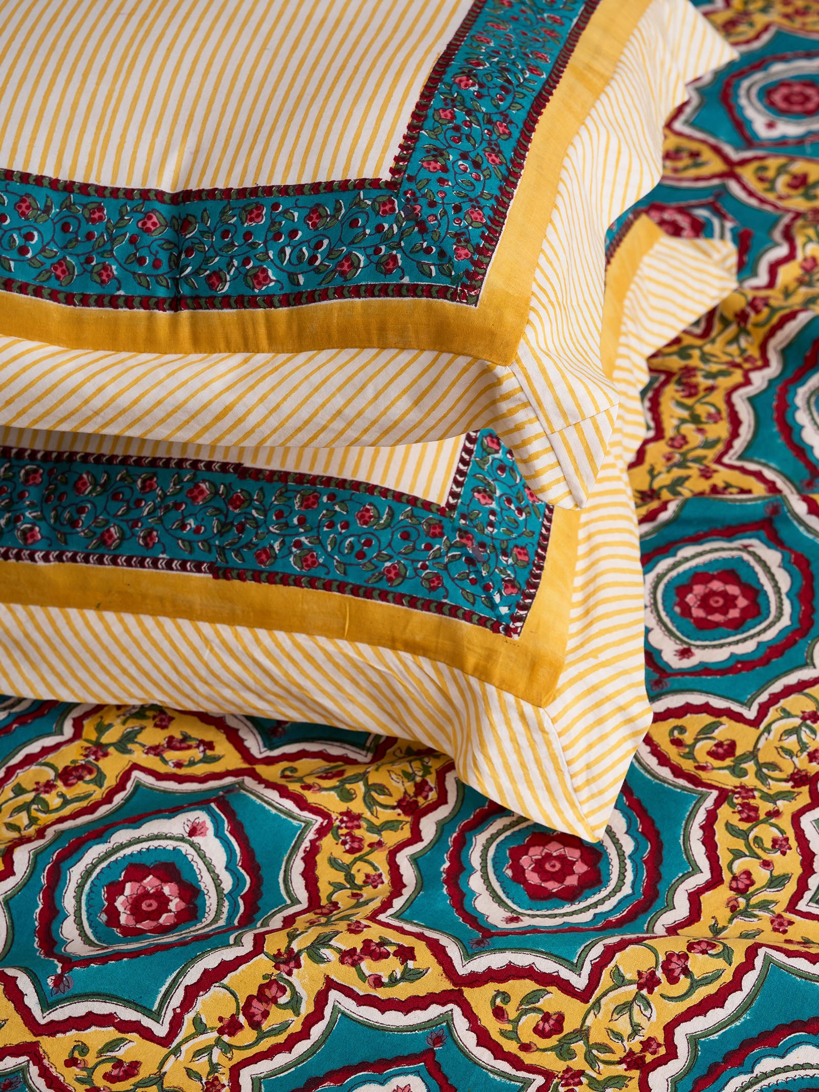 Nawalgarh Pillow Cover ( Set of 2 )