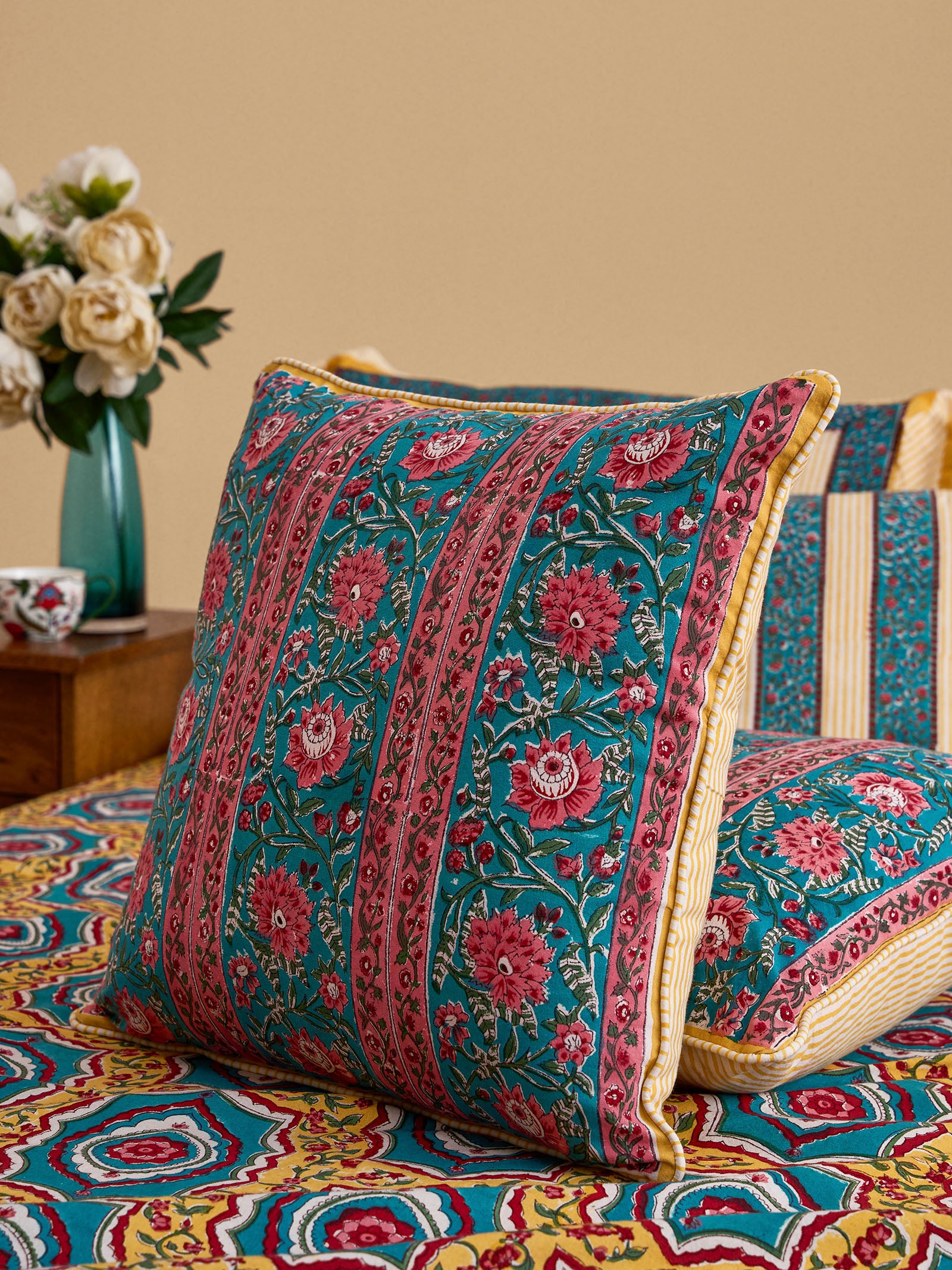 Nawalgarh 20" x 20" Cushion Cover