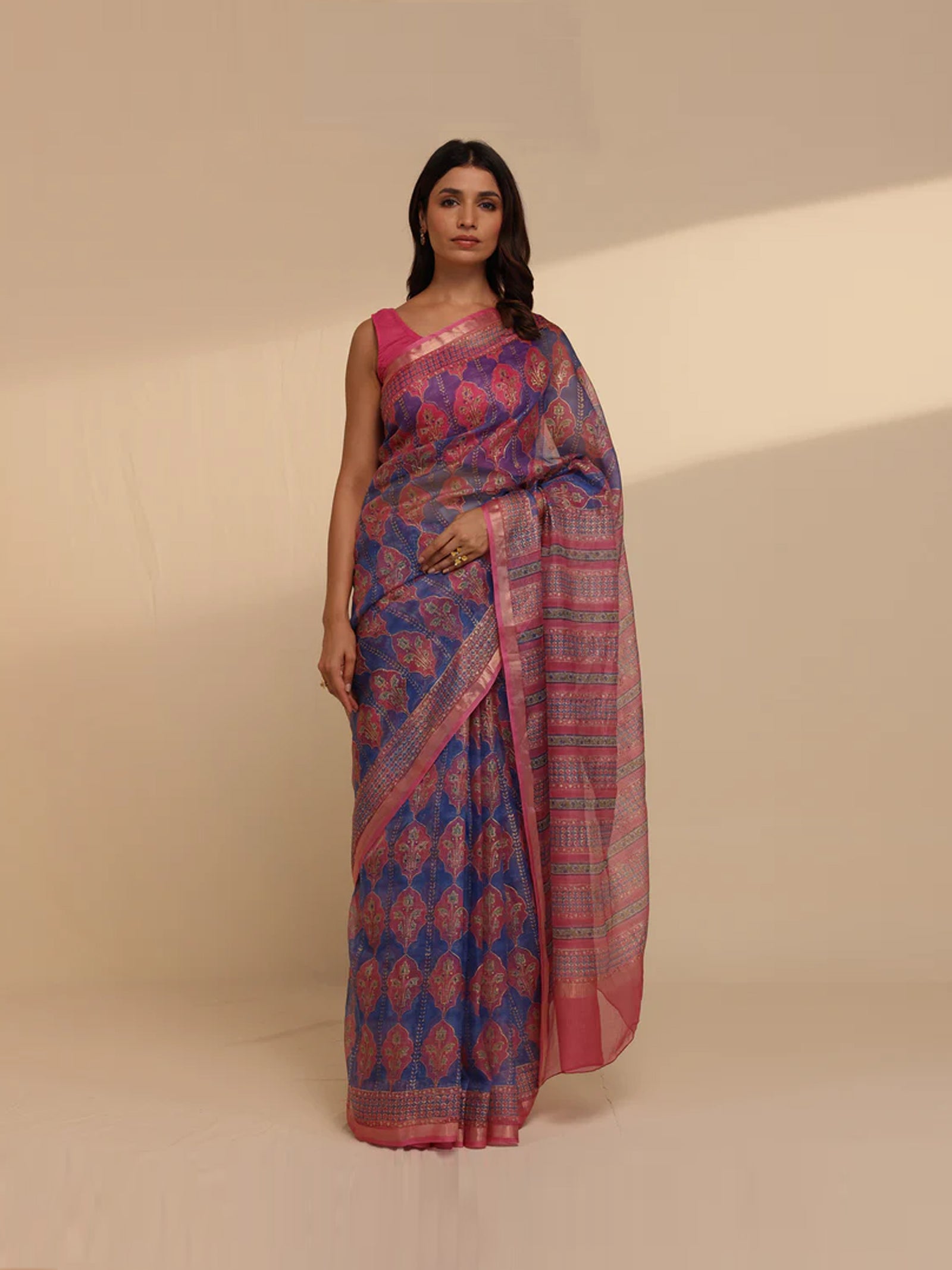 Sapphire Kota Silk Saree
