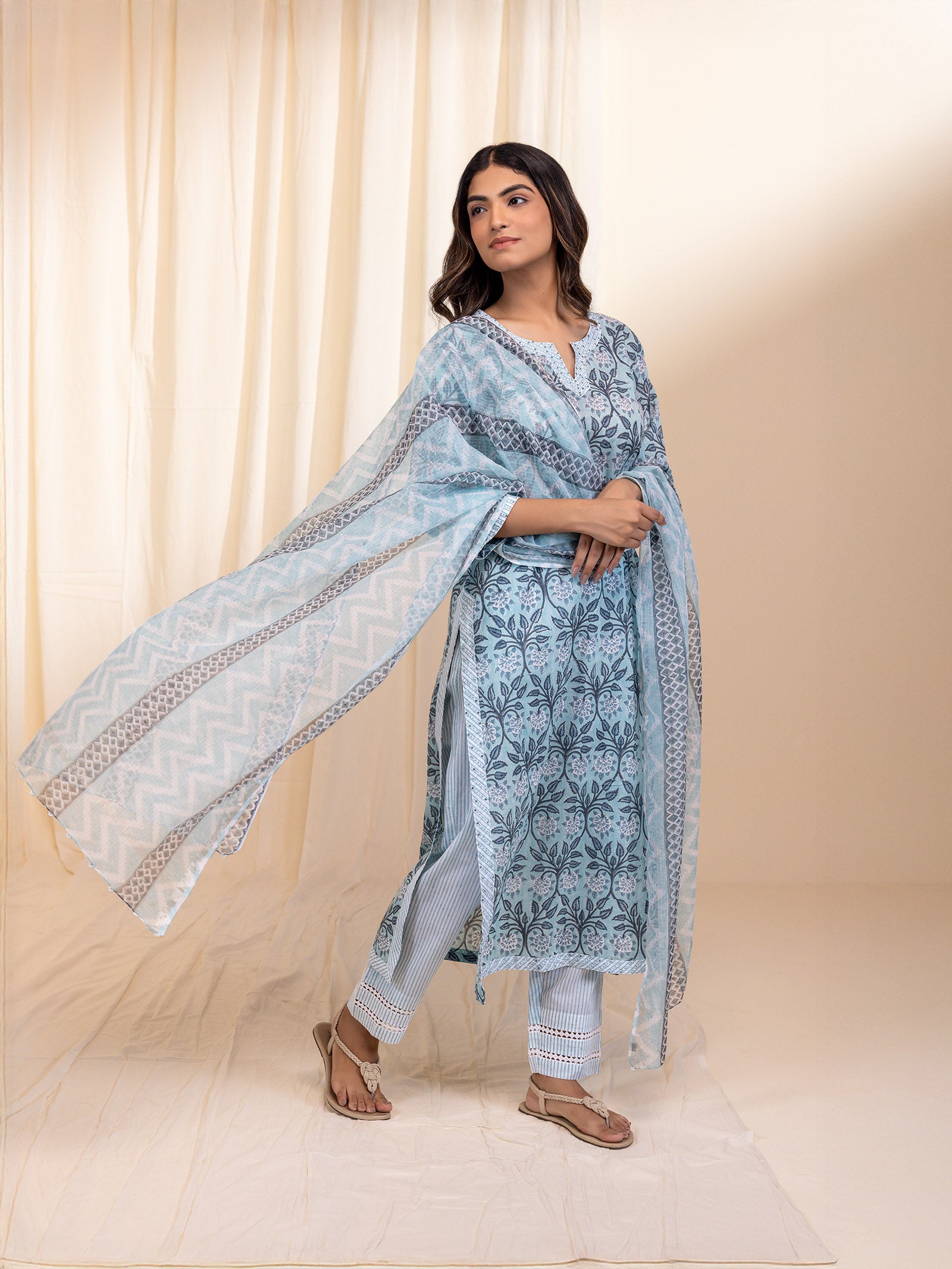 Sea Urchin Kota Dupatta