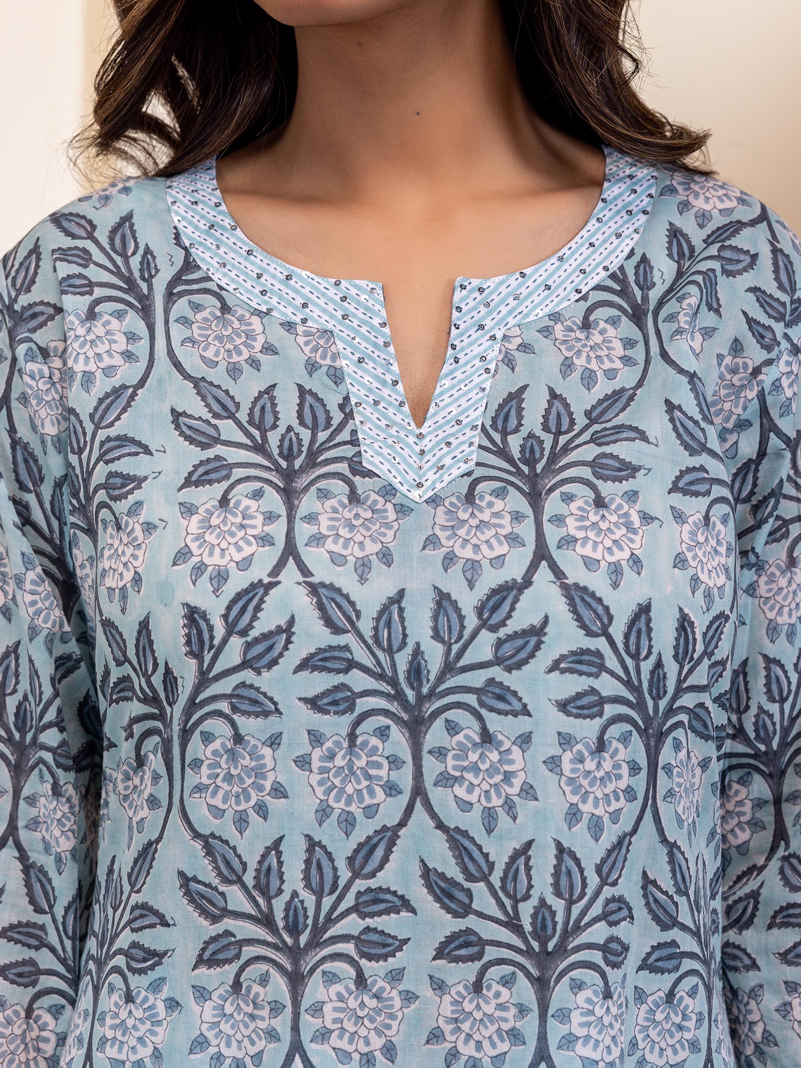 Sea Urchin Voile Kurta