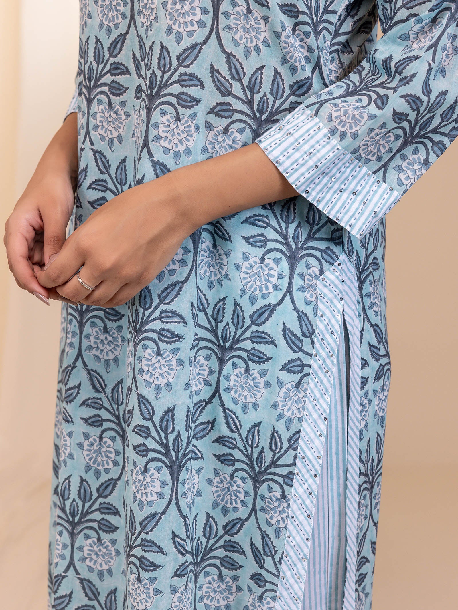 Sea Urchin Voile Kurta