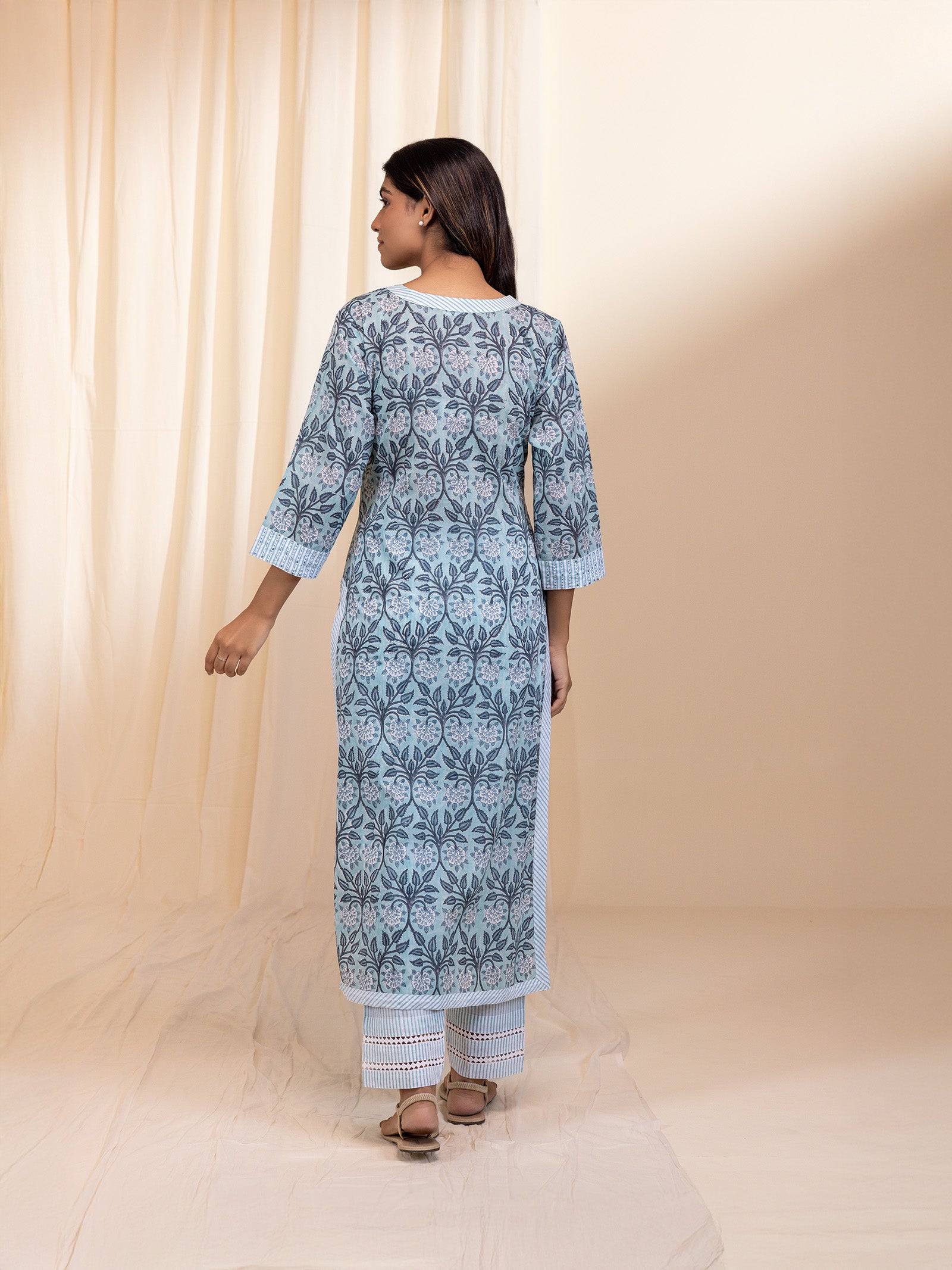 Sea Urchin Voile Kurta