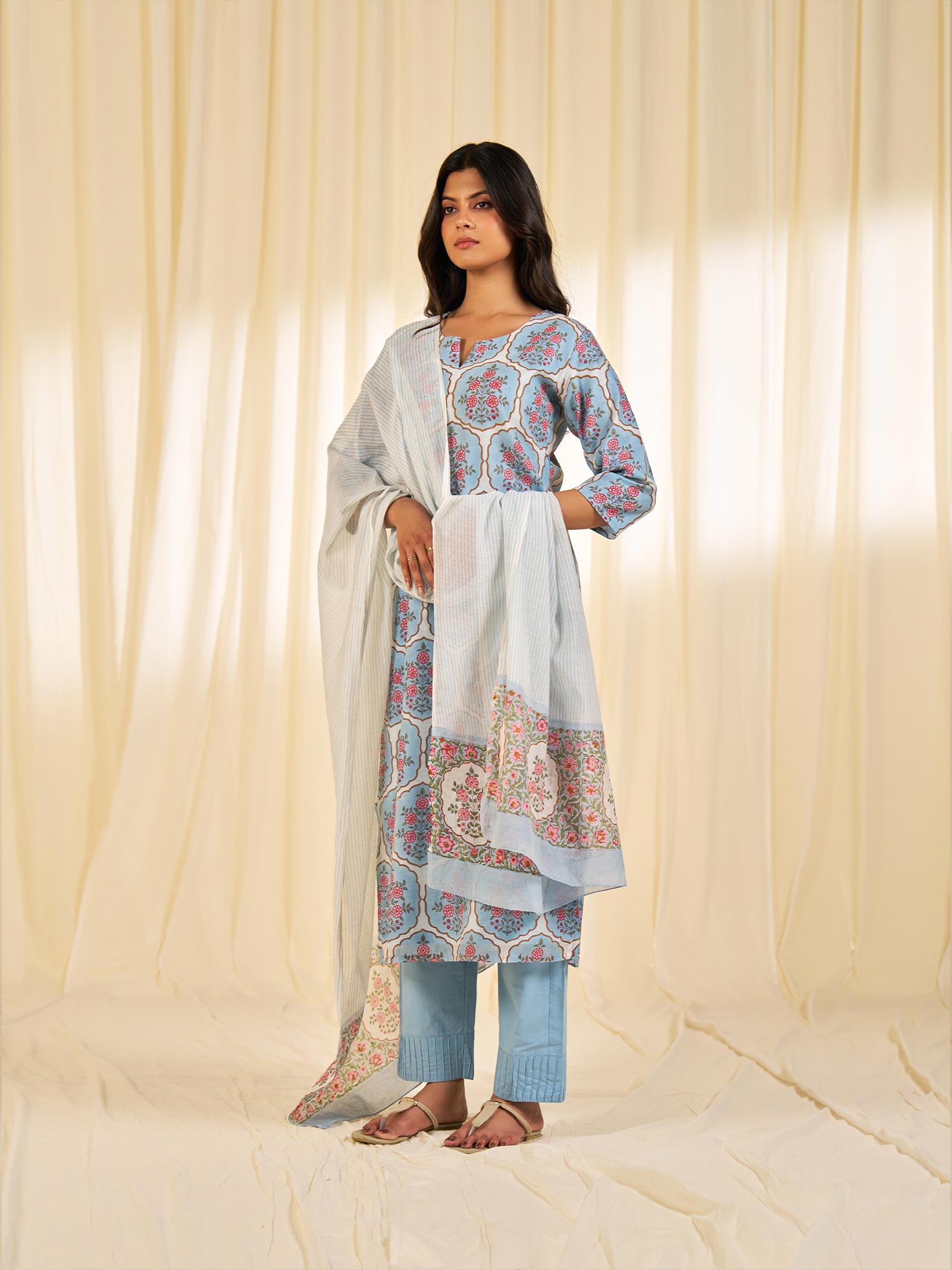 Shalimar Chanderi Dupatta