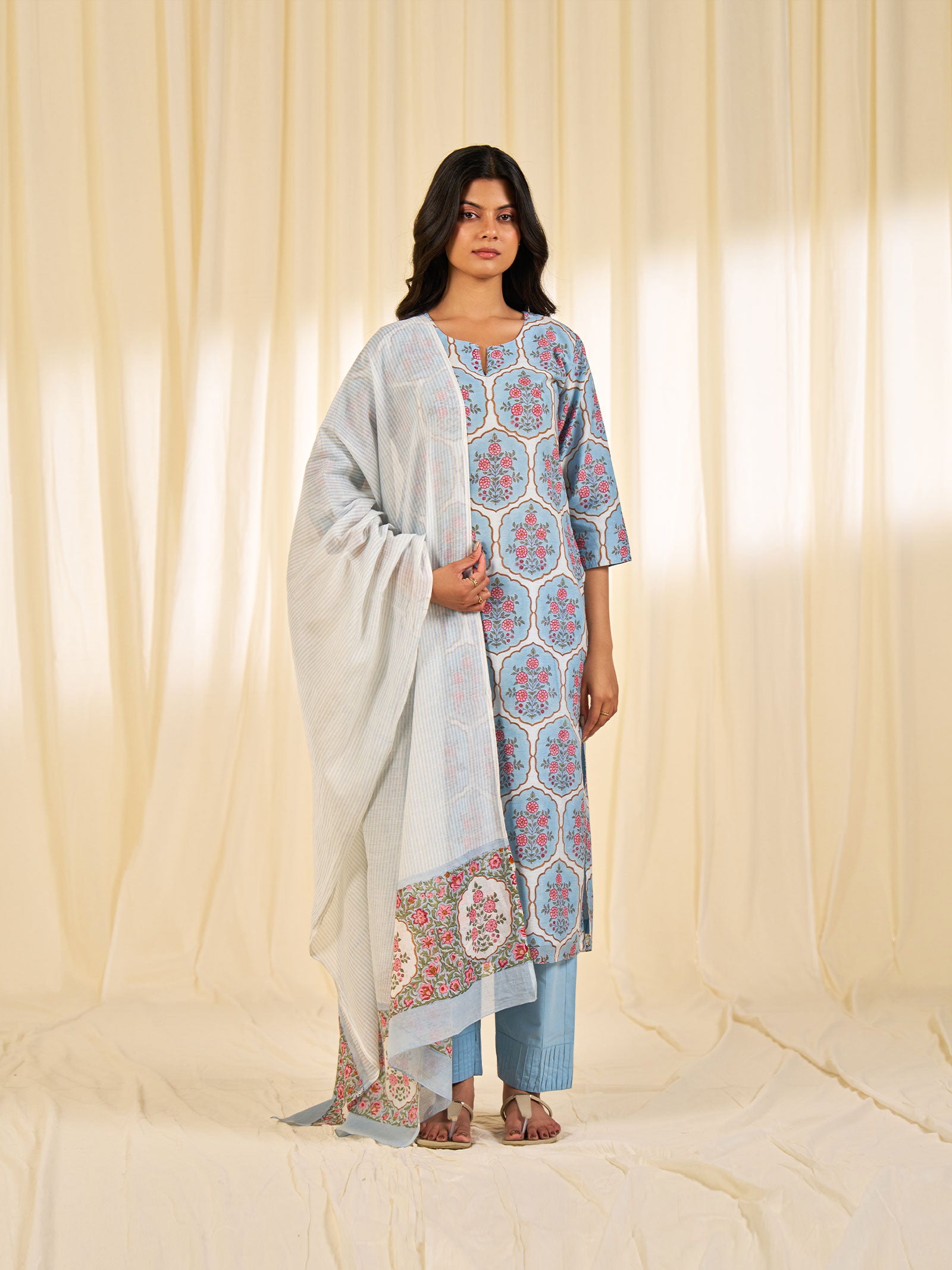 Shalimar Chanderi Kurta