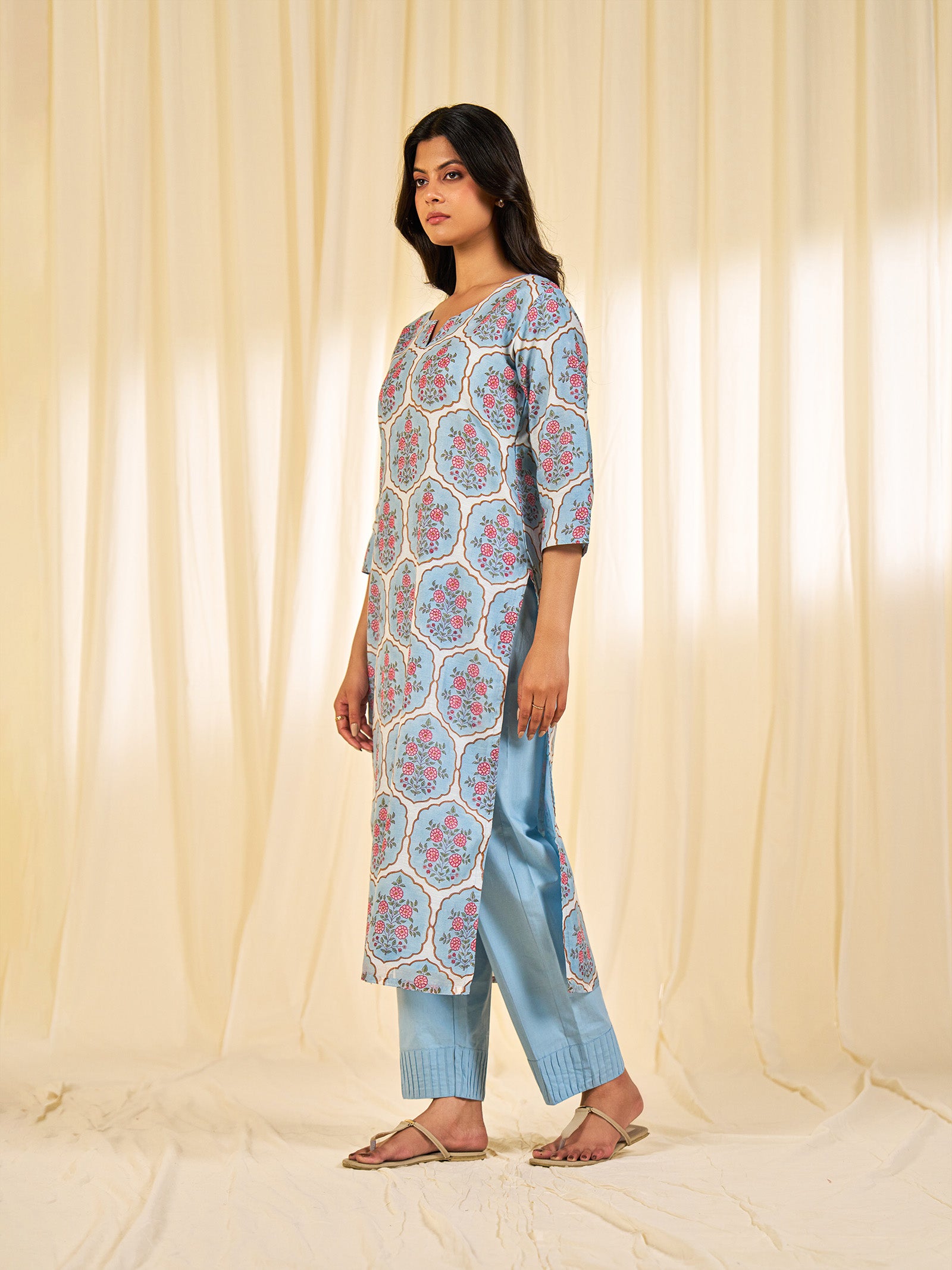 Shalimar Chanderi Kurta