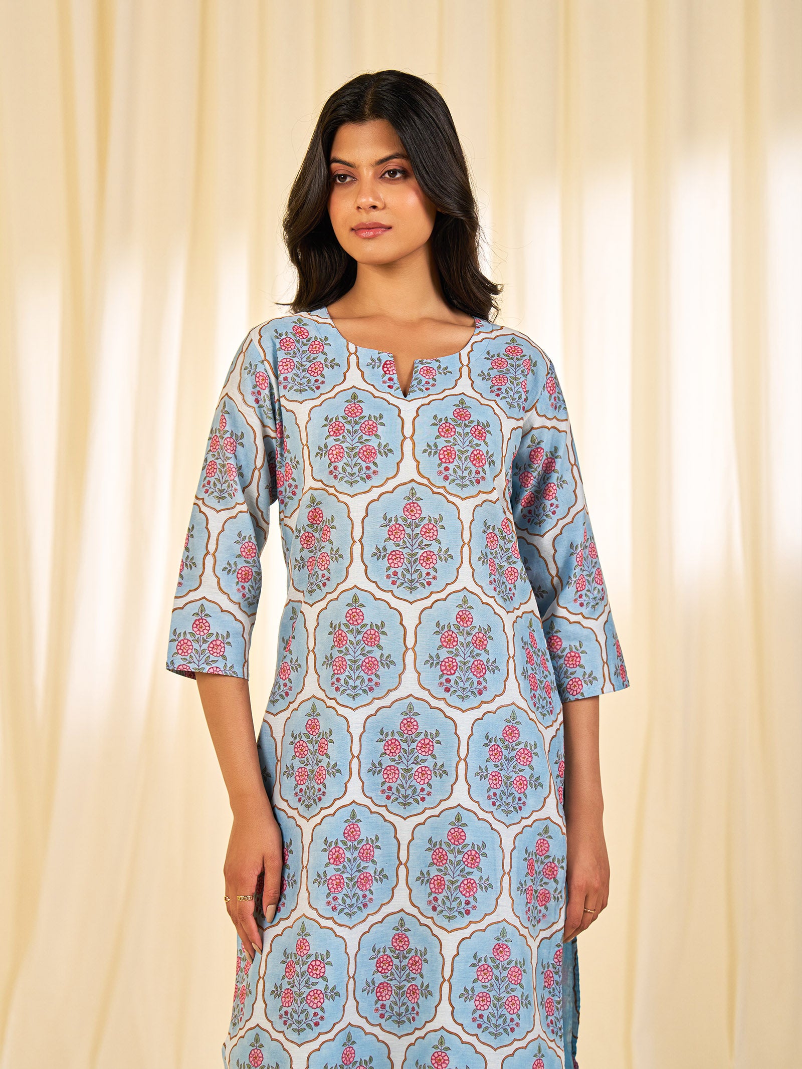 Shalimar Chanderi Kurta
