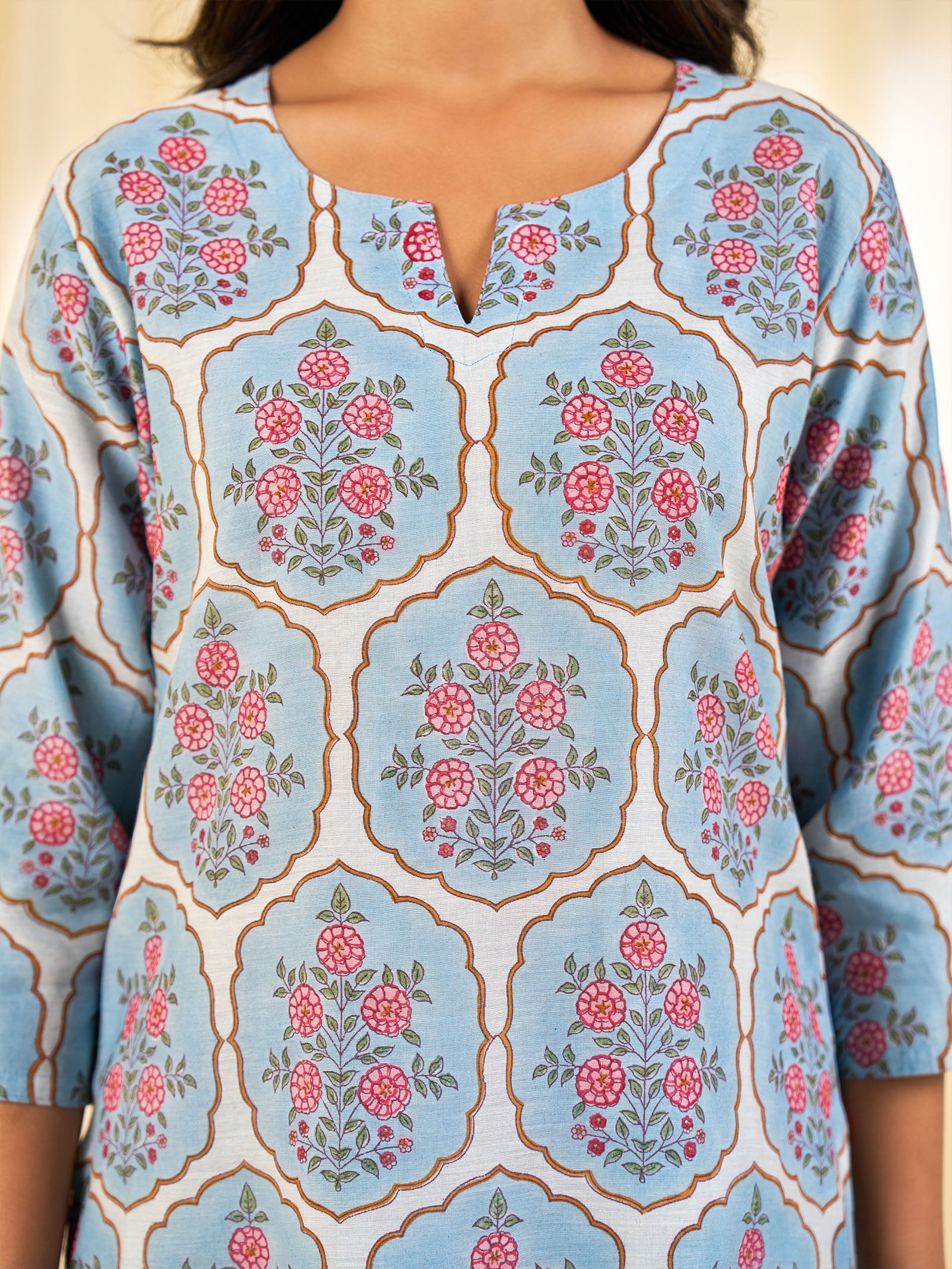 Shalimar Chanderi Kurta