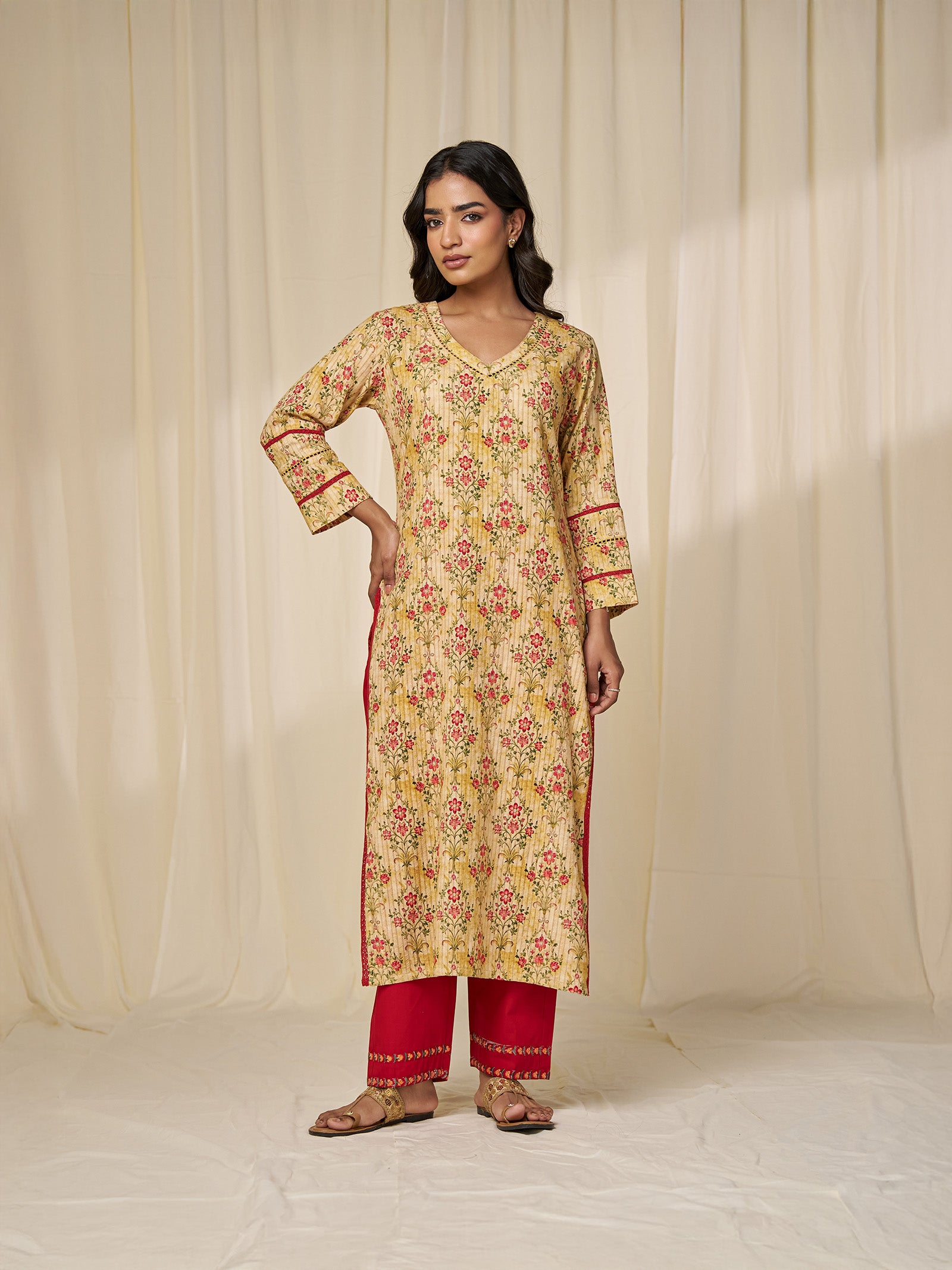 Sunny Days Cotton Kurta